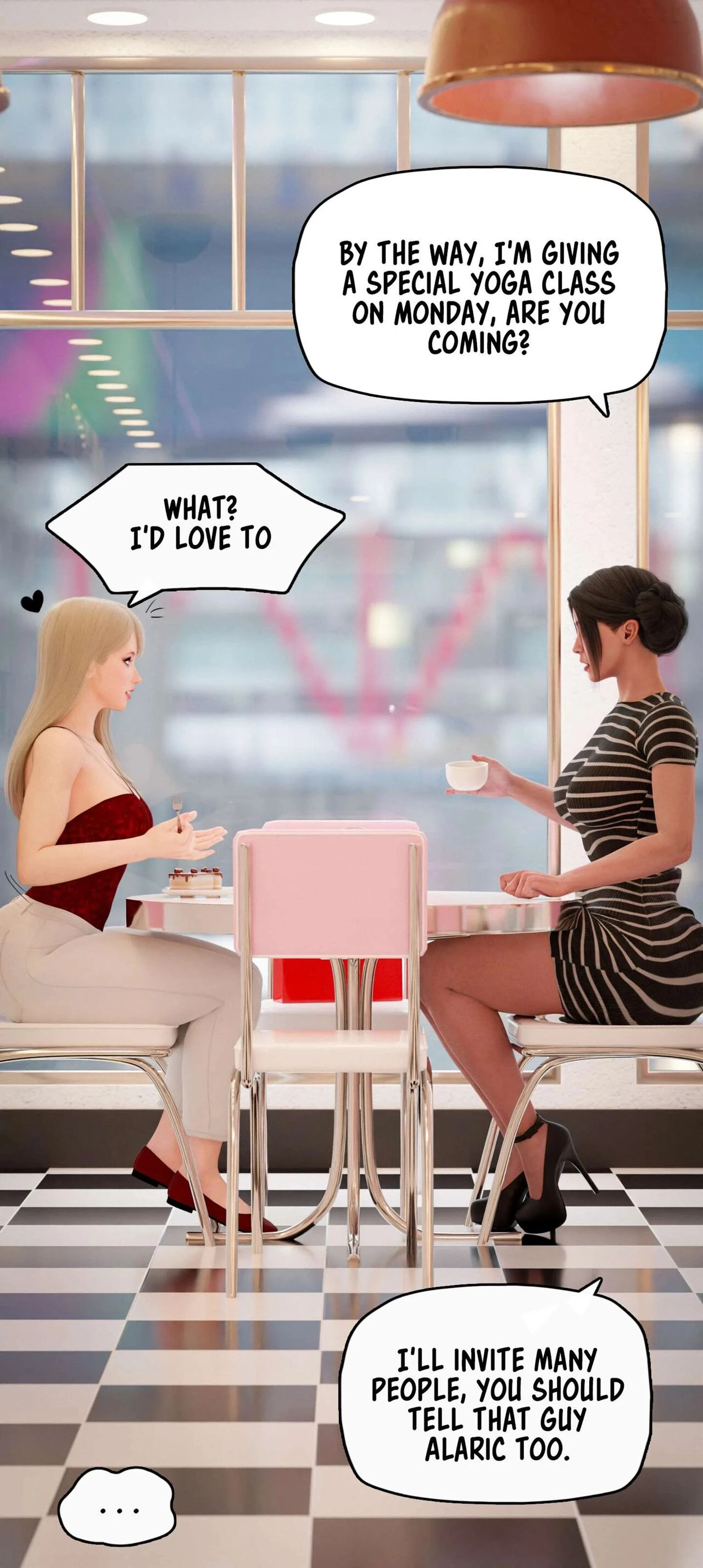 My Neighbor's Widow 7 porn comic picture 46