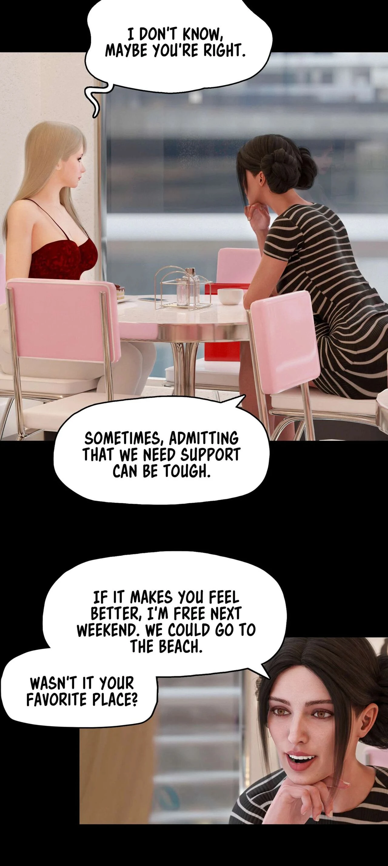 My Neighbor's Widow 7 porn comic picture 51