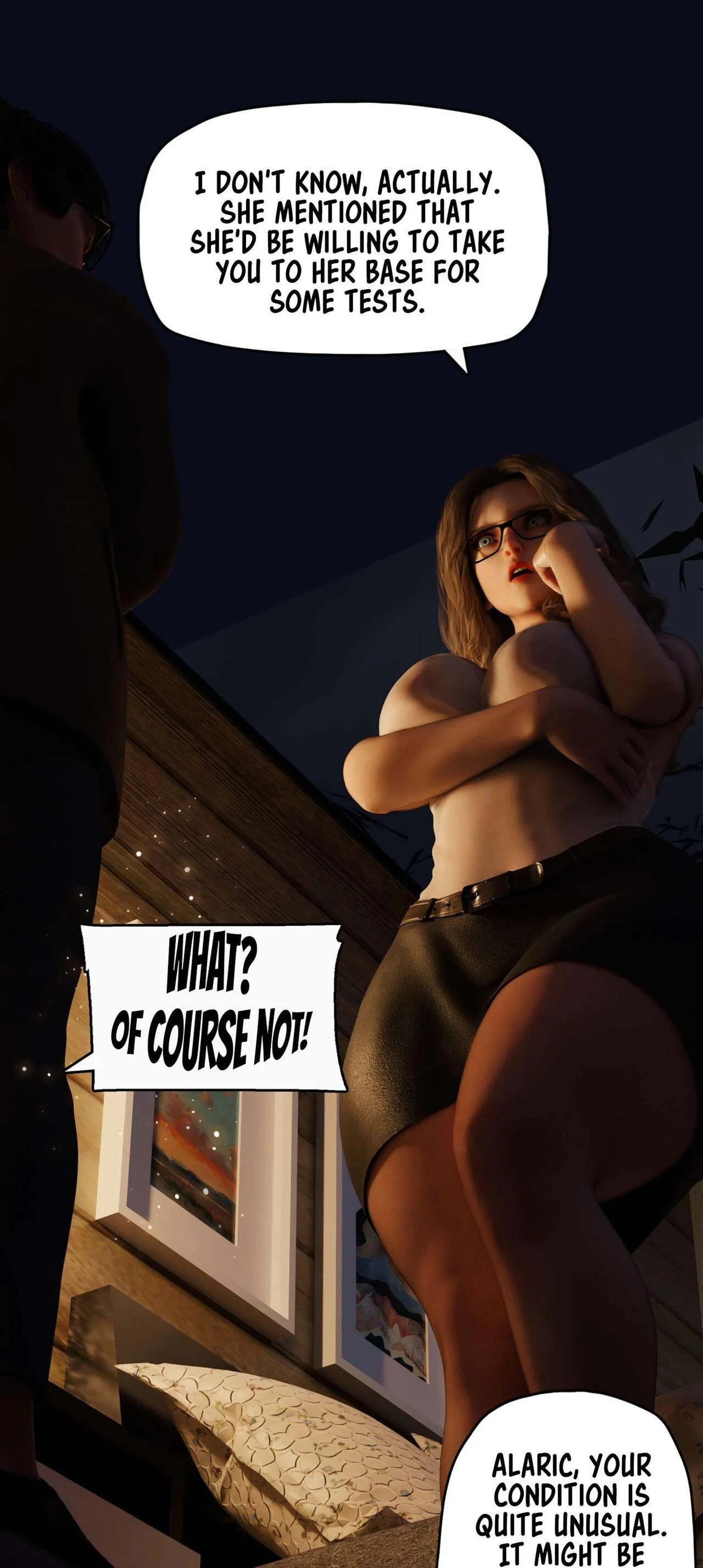 My Neighbor's Widow 7 porn comic picture 99