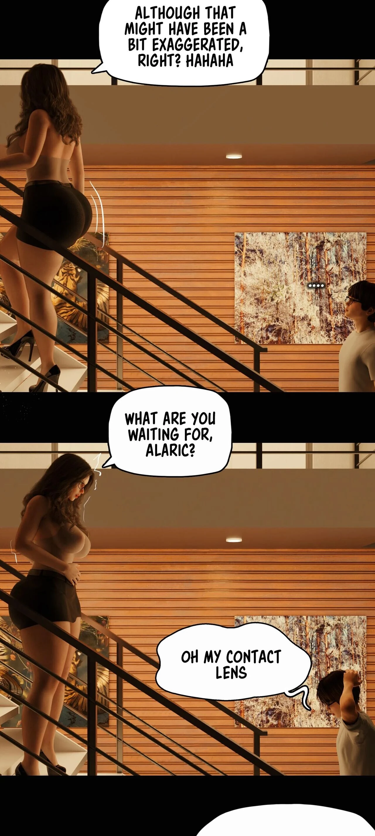 My Neighbor's Widow 8 porn comic picture 14