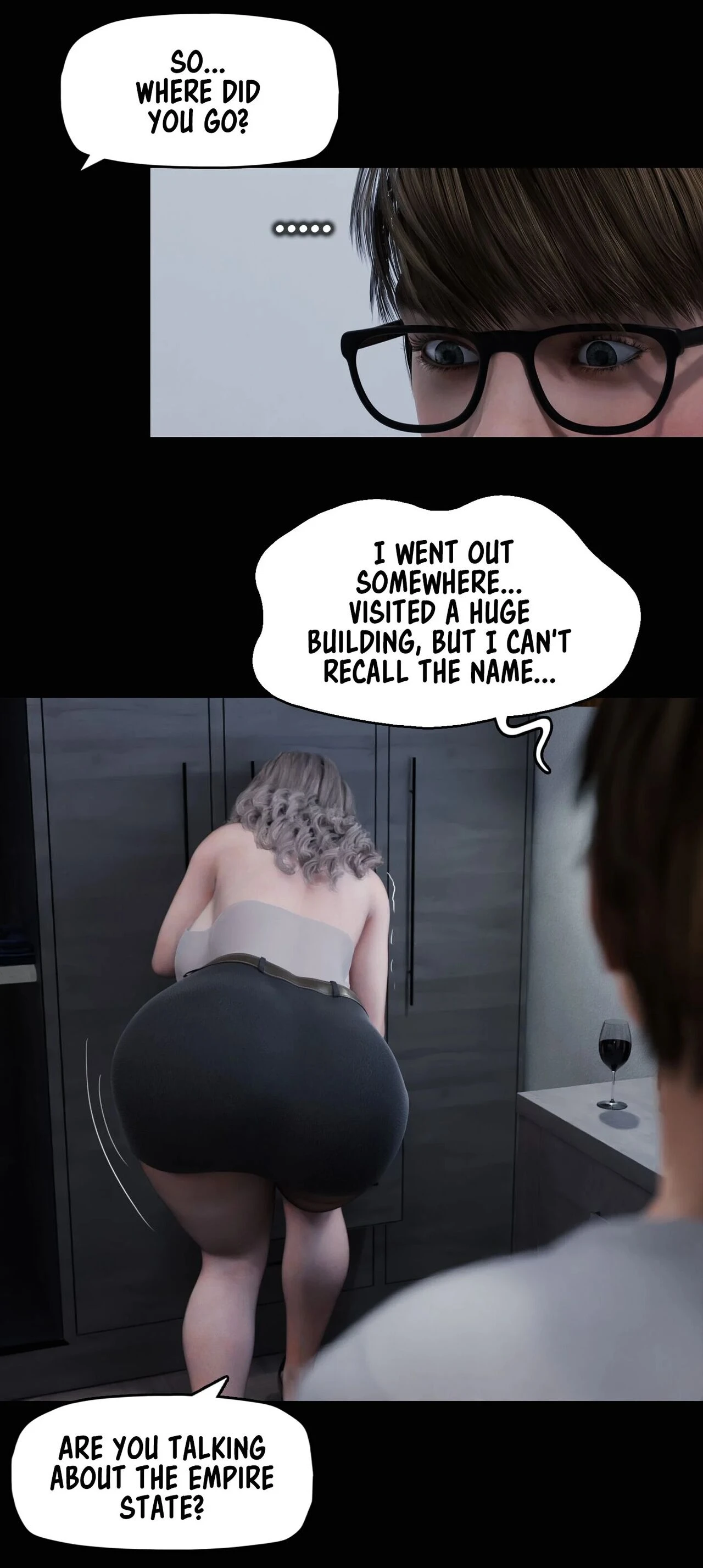 My Neighbor's Widow 8 porn comic picture 20