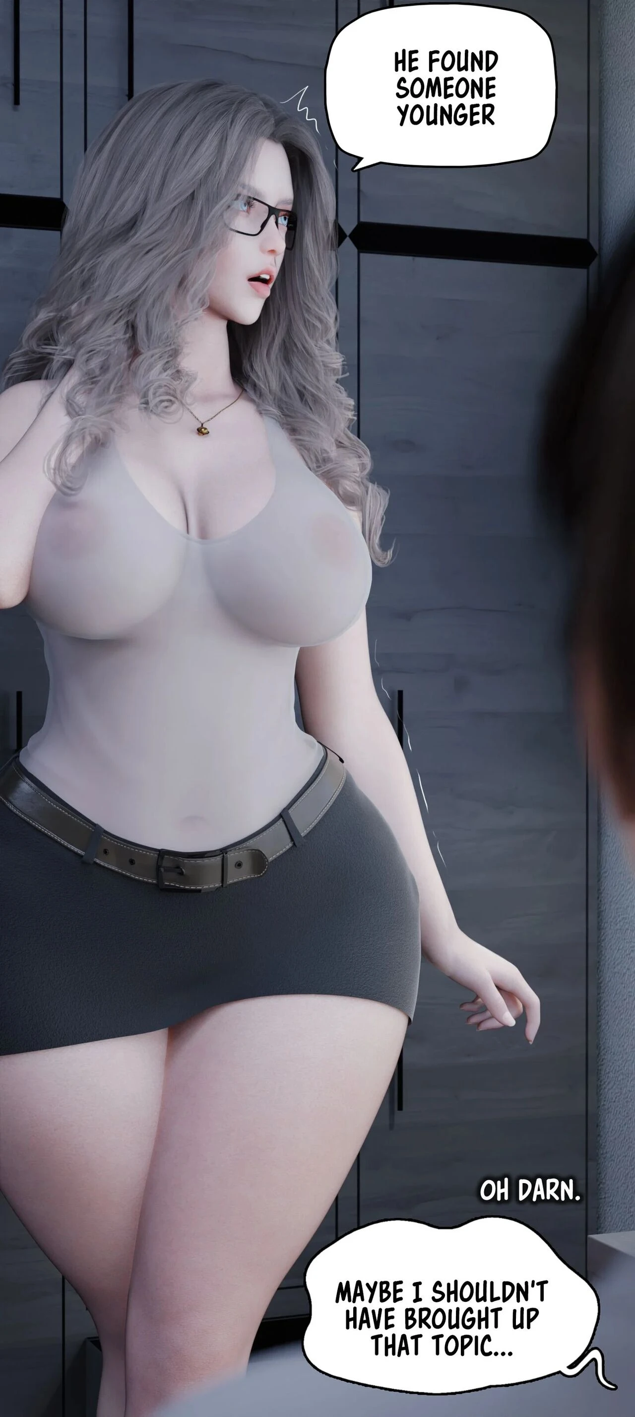 My Neighbor's Widow 8 porn comic picture 23