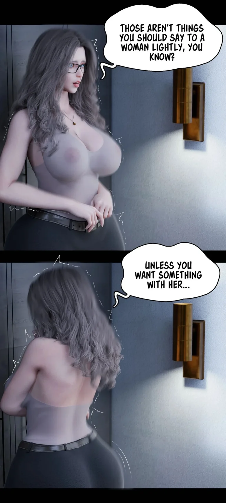 My Neighbor's Widow 8 porn comic picture 32