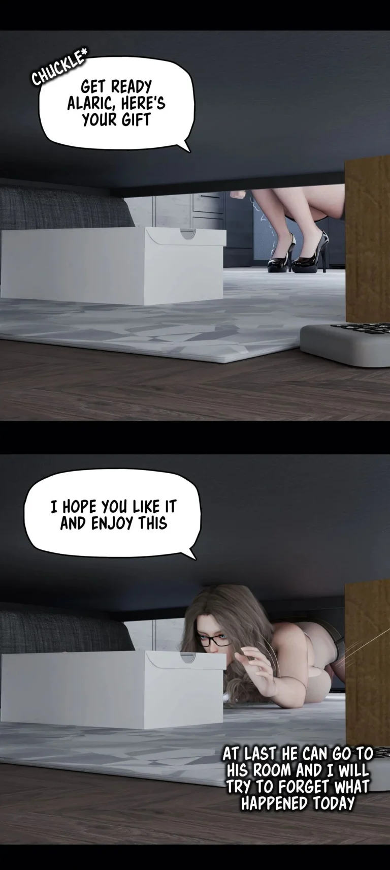My Neighbor's Widow 8 porn comic picture 41