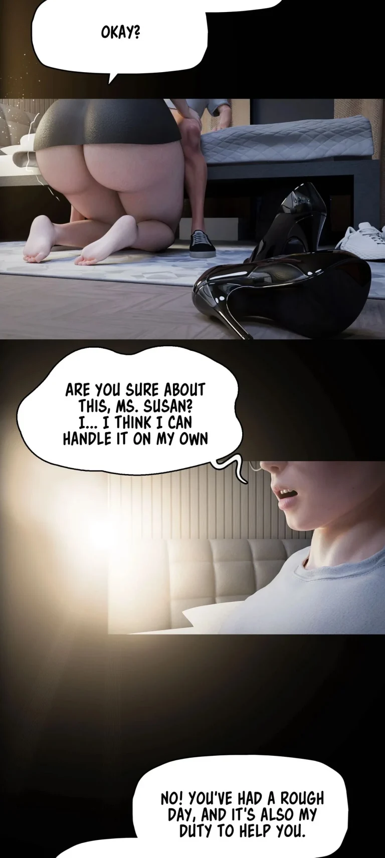 My Neighbor's Widow 8 porn comic picture 80