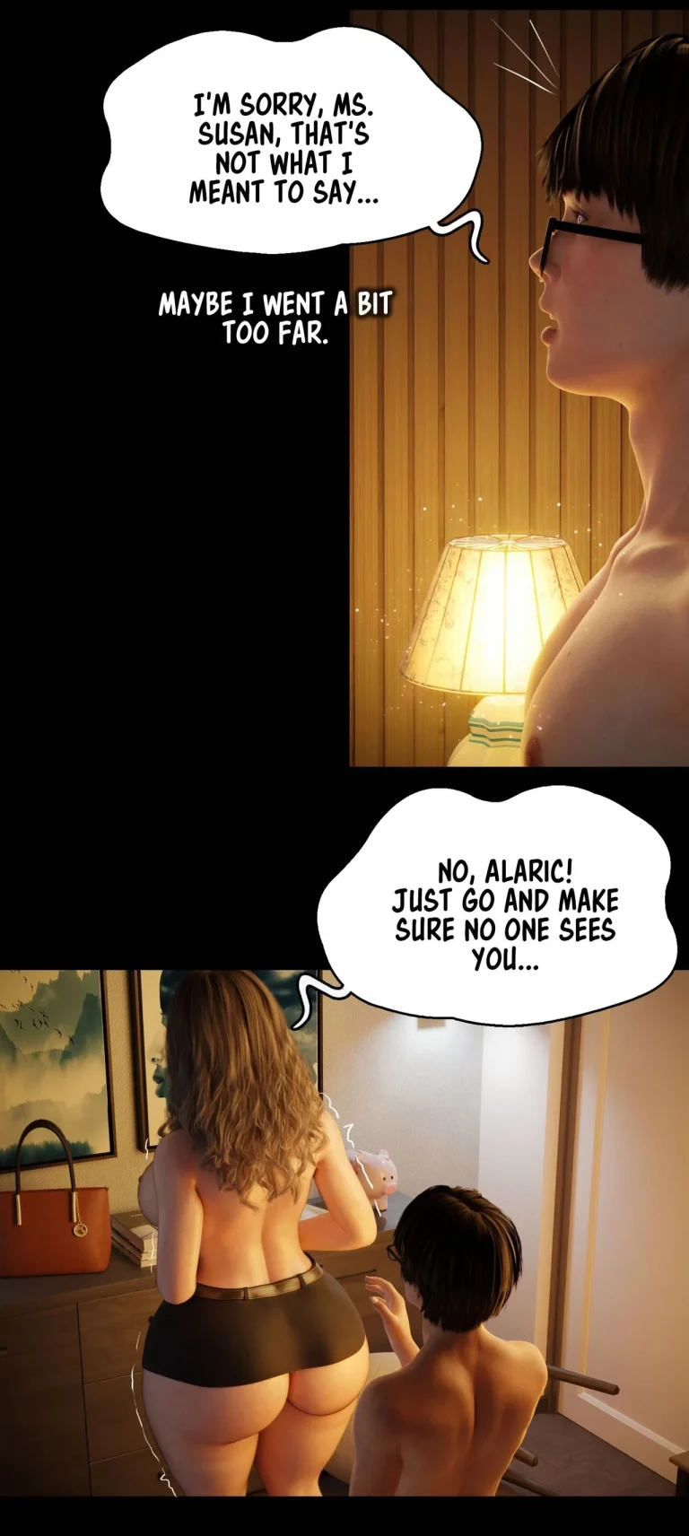 My Neighbor's Widow 9 porn comic picture 56