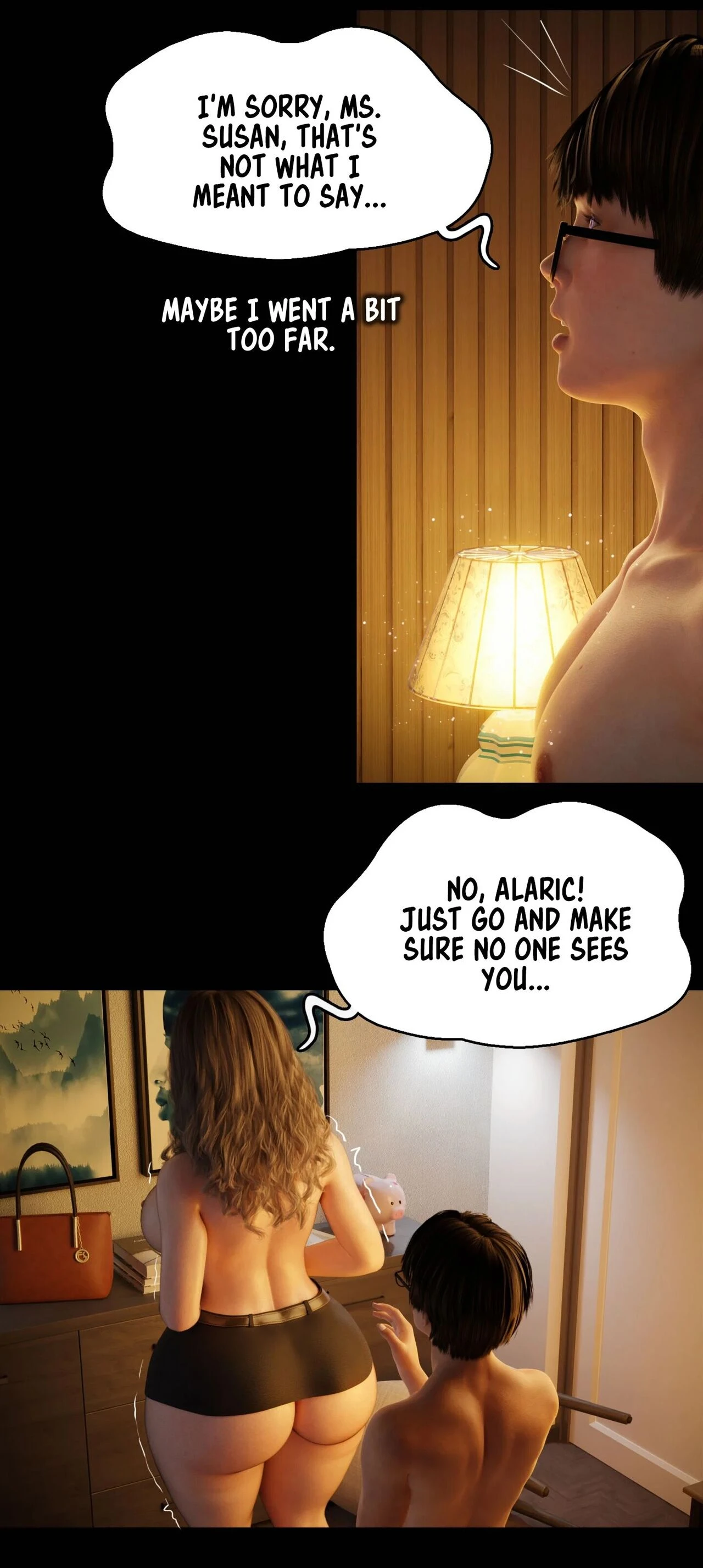 My Neighbor's Widow 9 porn comic picture 56