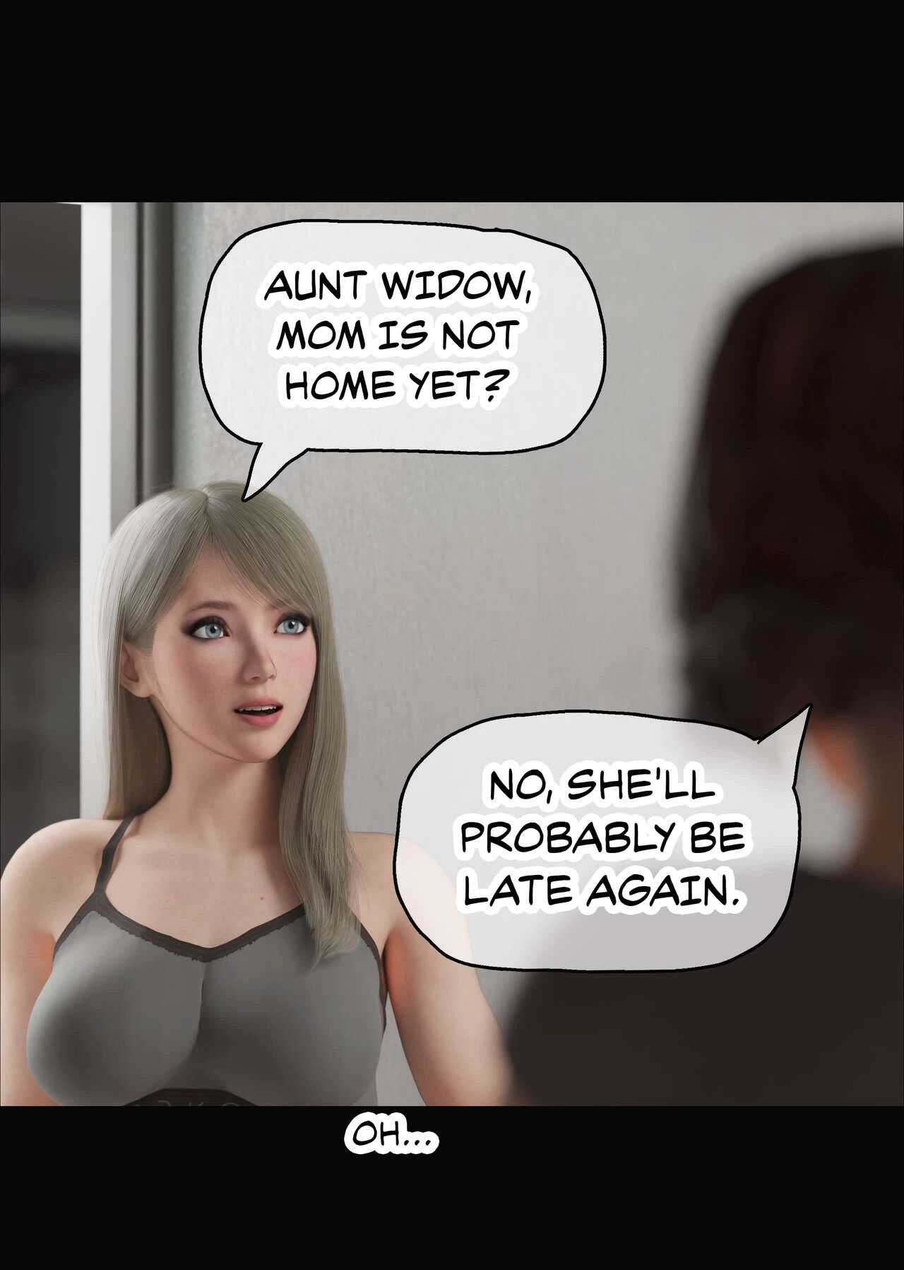 My Neighbor's Widow porn comic picture 100