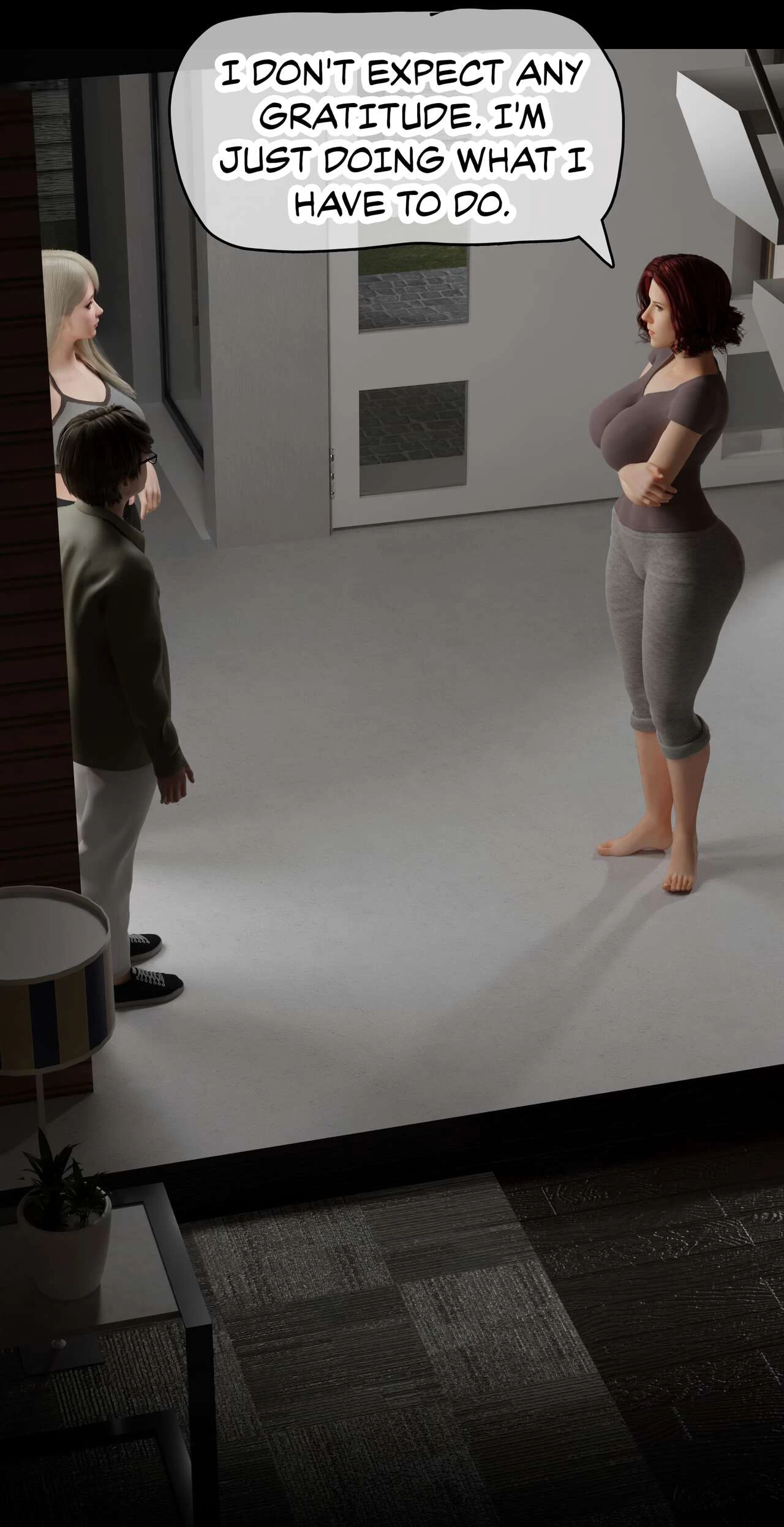 My Neighbor's Widow porn comic picture 104