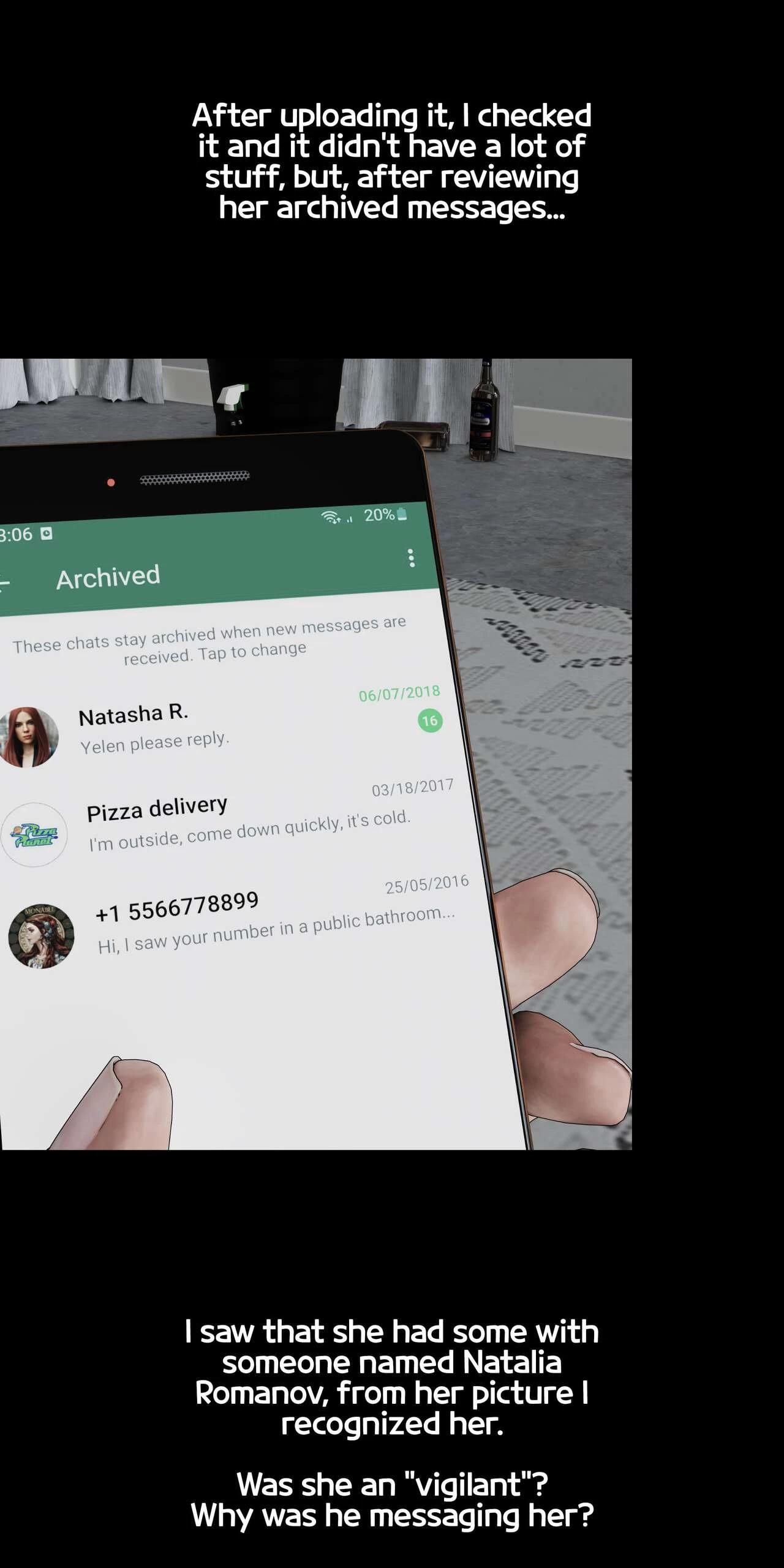 My Neighbor's Widow porn comic picture 16