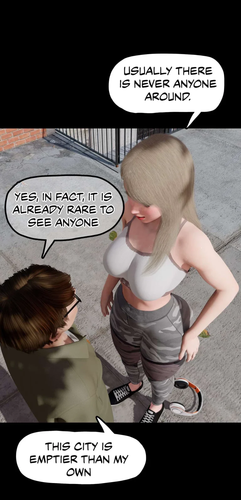 My Neighbor's Widow porn comic picture 30