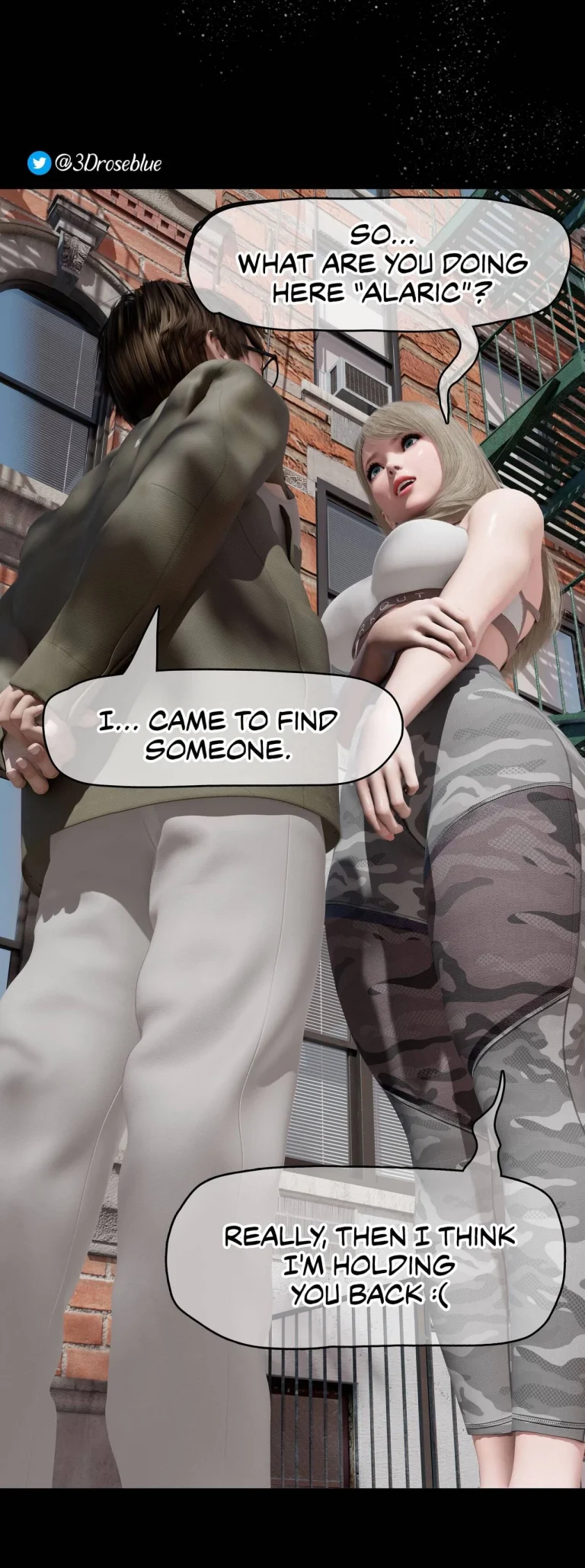 My Neighbor's Widow porn comic picture 34