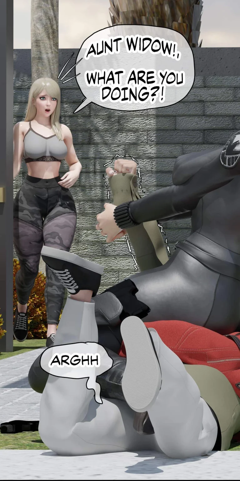My Neighbor's Widow porn comic picture 64