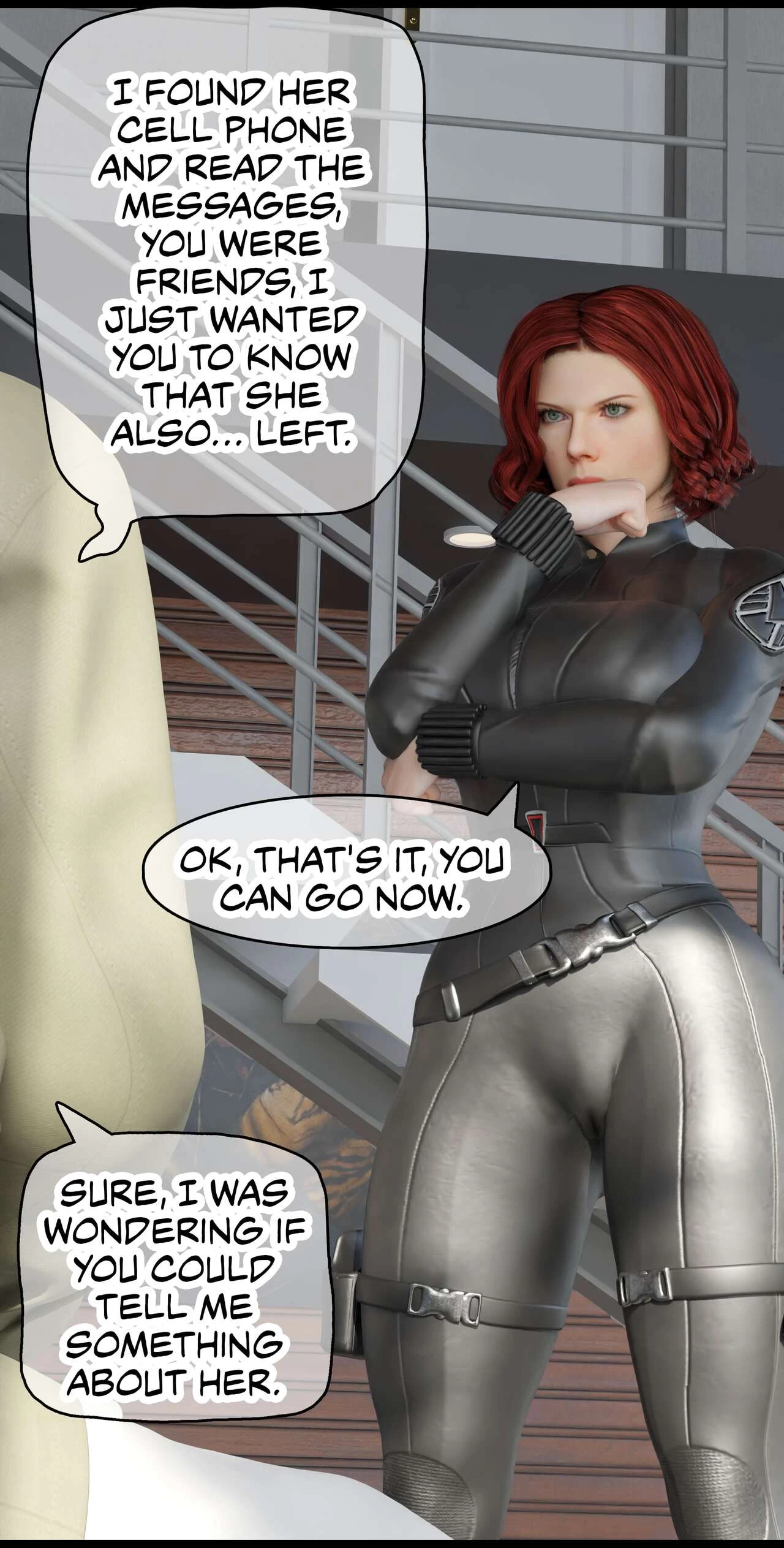 My Neighbor's Widow porn comic picture 80