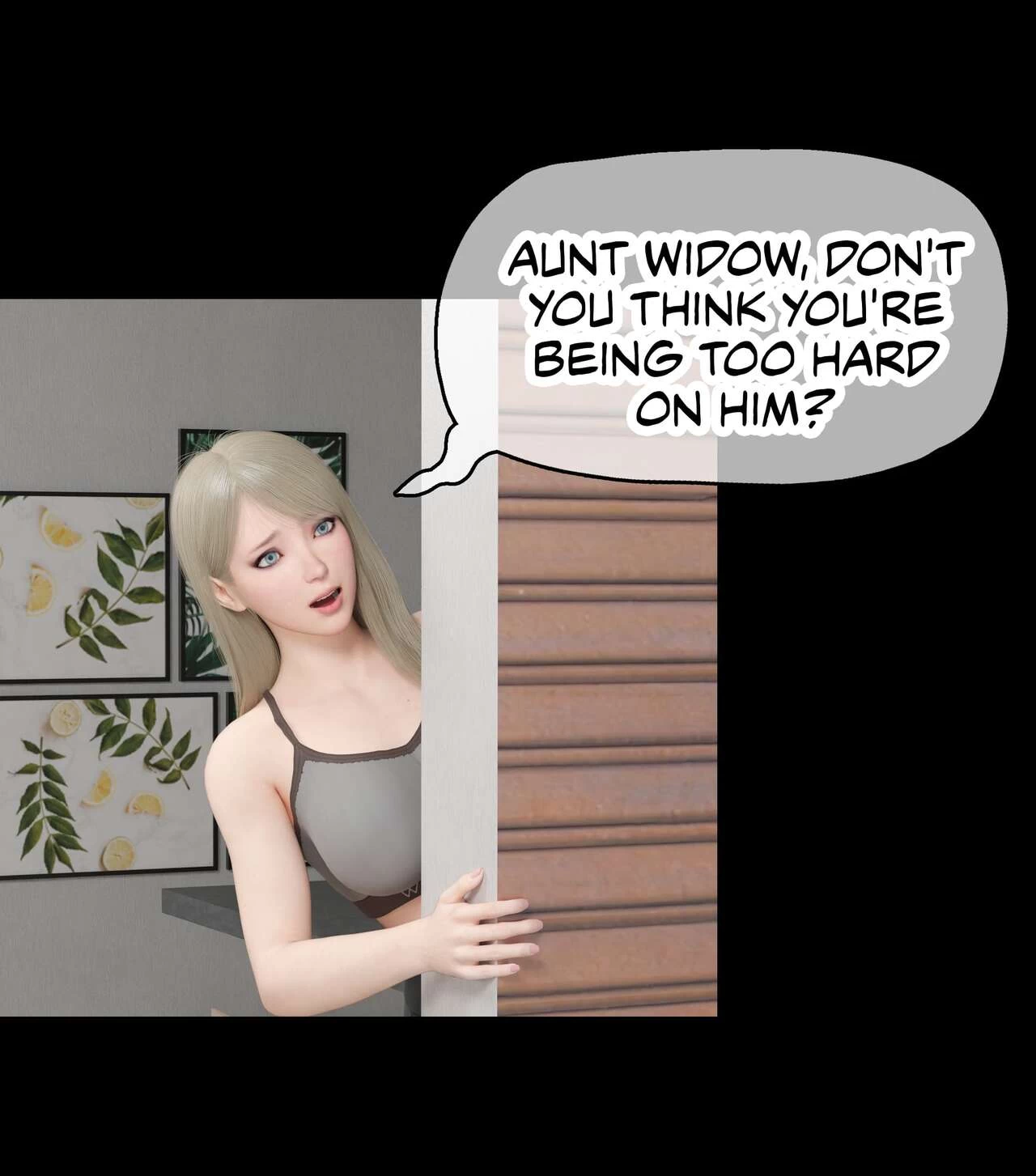 My Neighbor's Widow porn comic picture 86