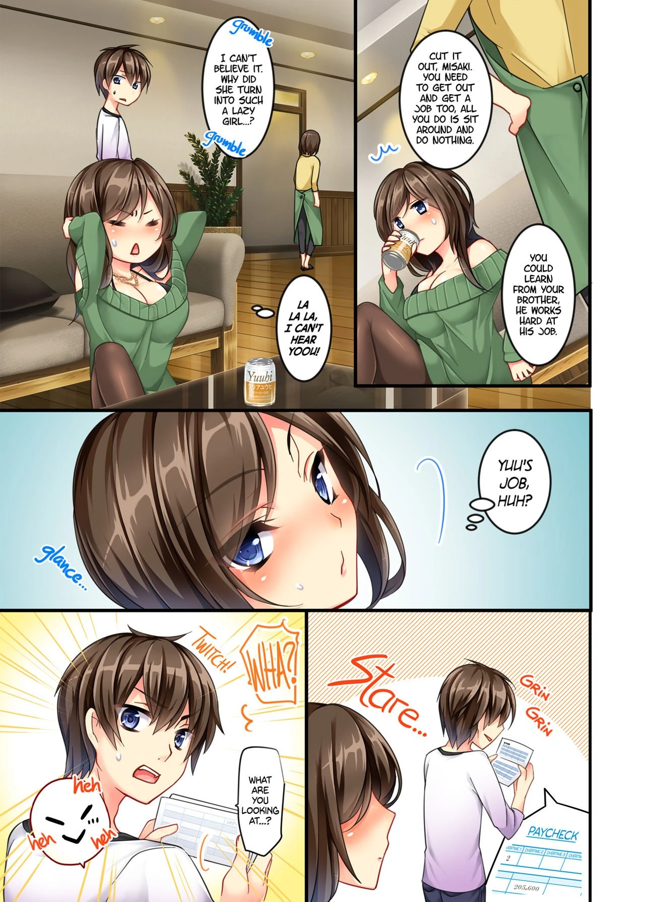 My No-good Sister's Overwhelming Seduction Technique!! | Uchi no Dame Ane ni Osowarete Tajitaji Nan desu ga!? porn comic picture 3