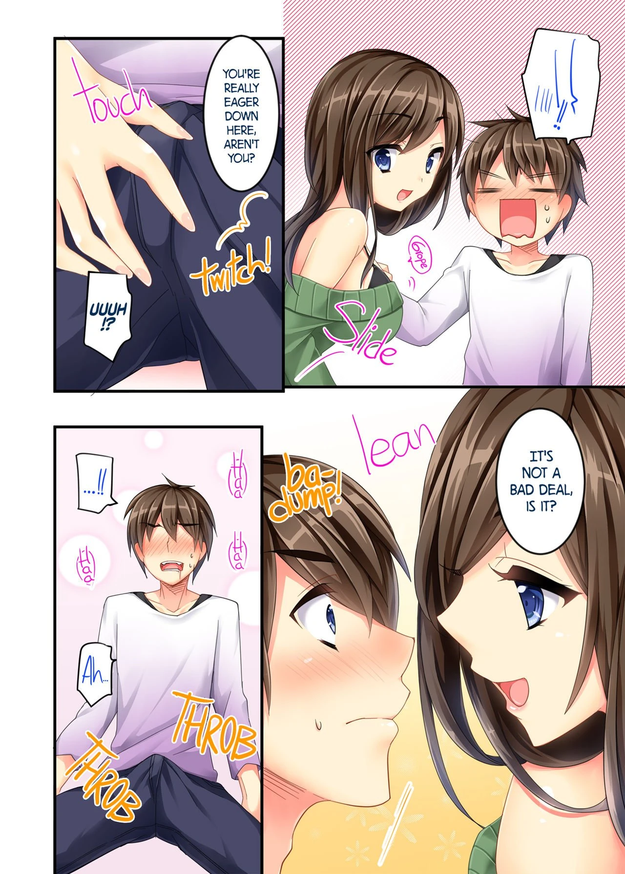 My No-good Sister's Overwhelming Seduction Technique!! | Uchi no Dame Ane ni Osowarete Tajitaji Nan desu ga!? porn comic picture 6