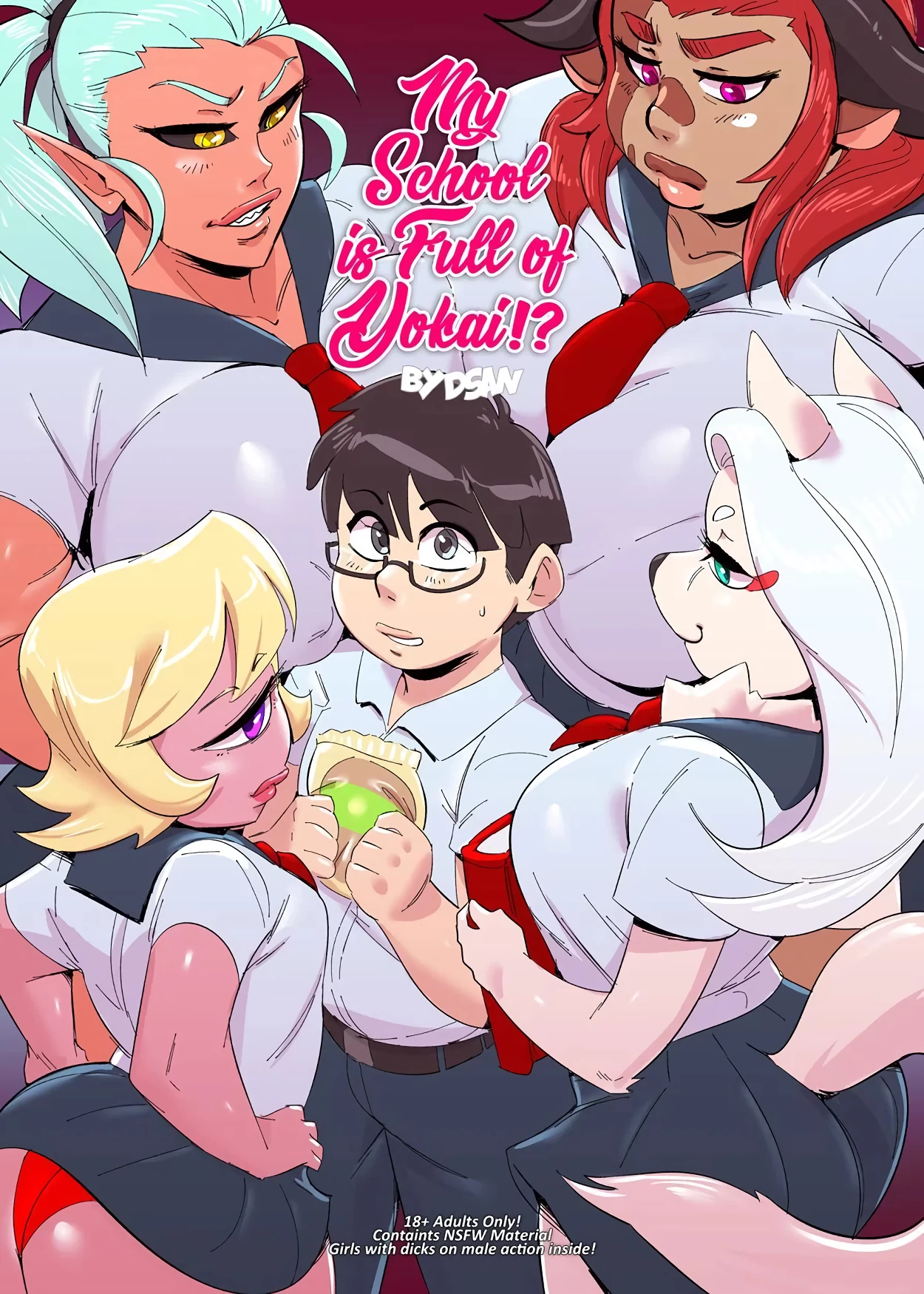 My School Is Full of Yokai! porn comic picture 1