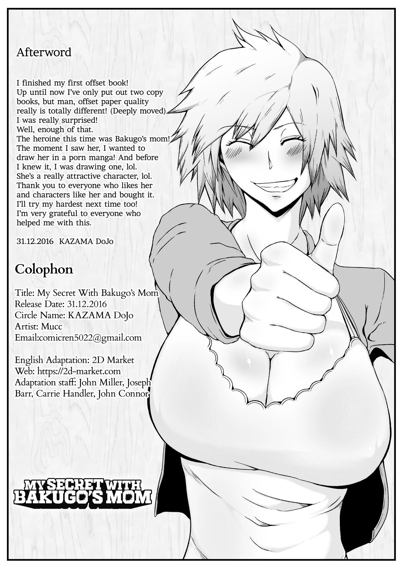 My Secret With Bakugo's Mom porn comic picture 27