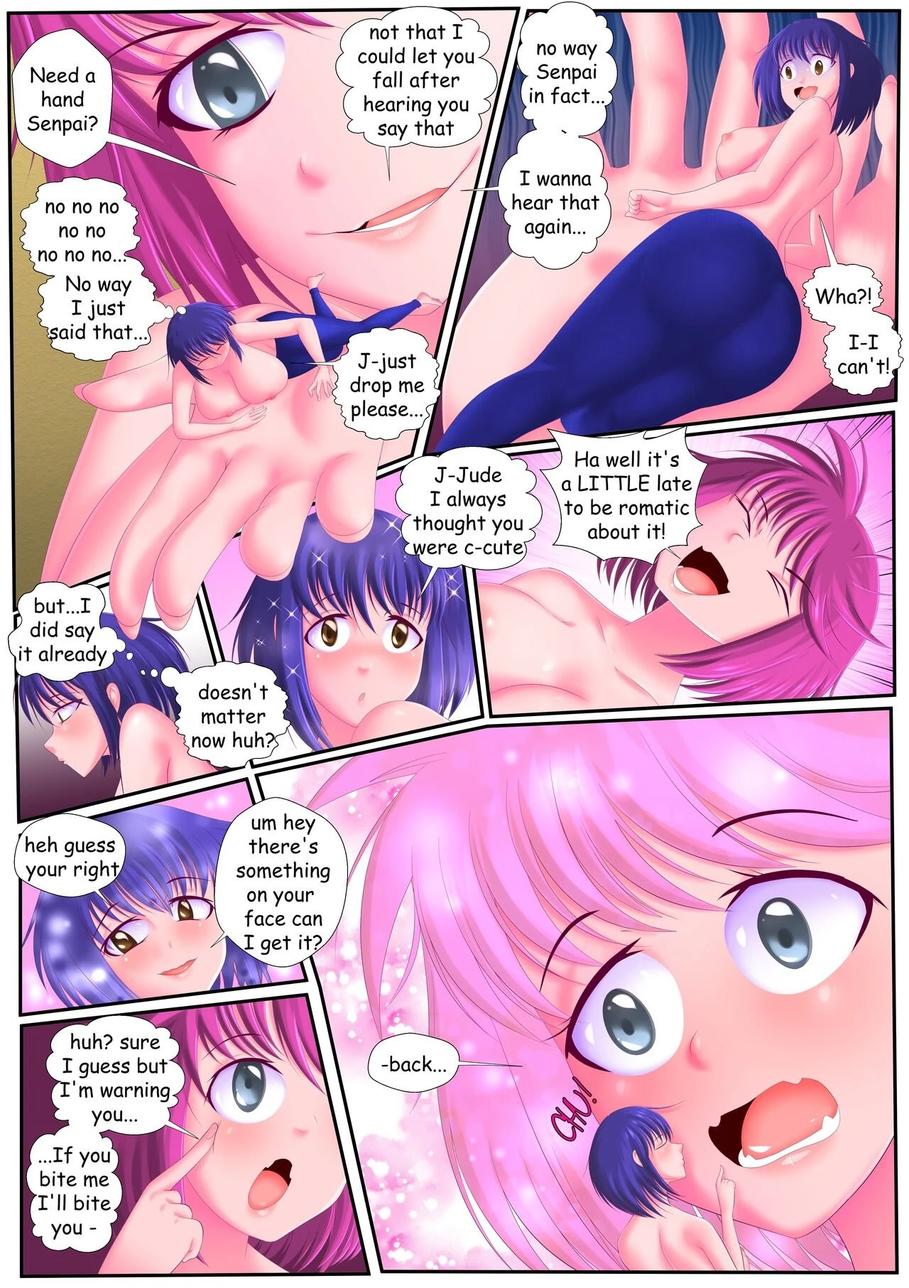 My Senpai WAS a Huge Pain porn comic picture 14