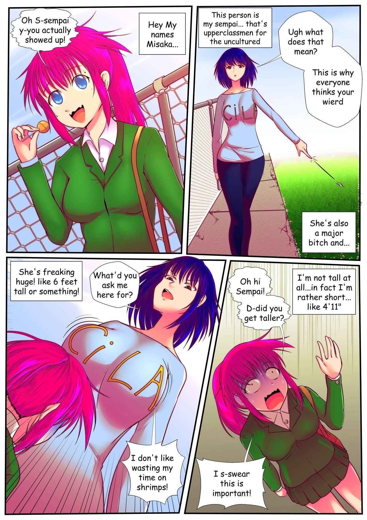 My Senpai WAS a Huge Pain porn comic picture 2