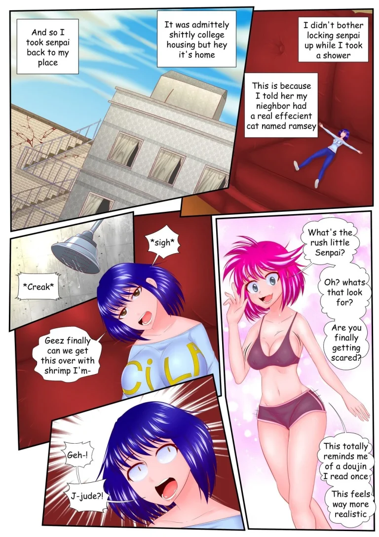 My Senpai WAS a Huge Pain porn comic picture 9