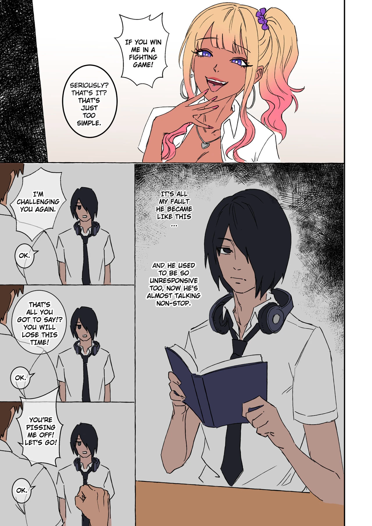 My Shy Best Friend Turned Into a Gal Girl and Wants Me to Fuck Her porn comic picture 14