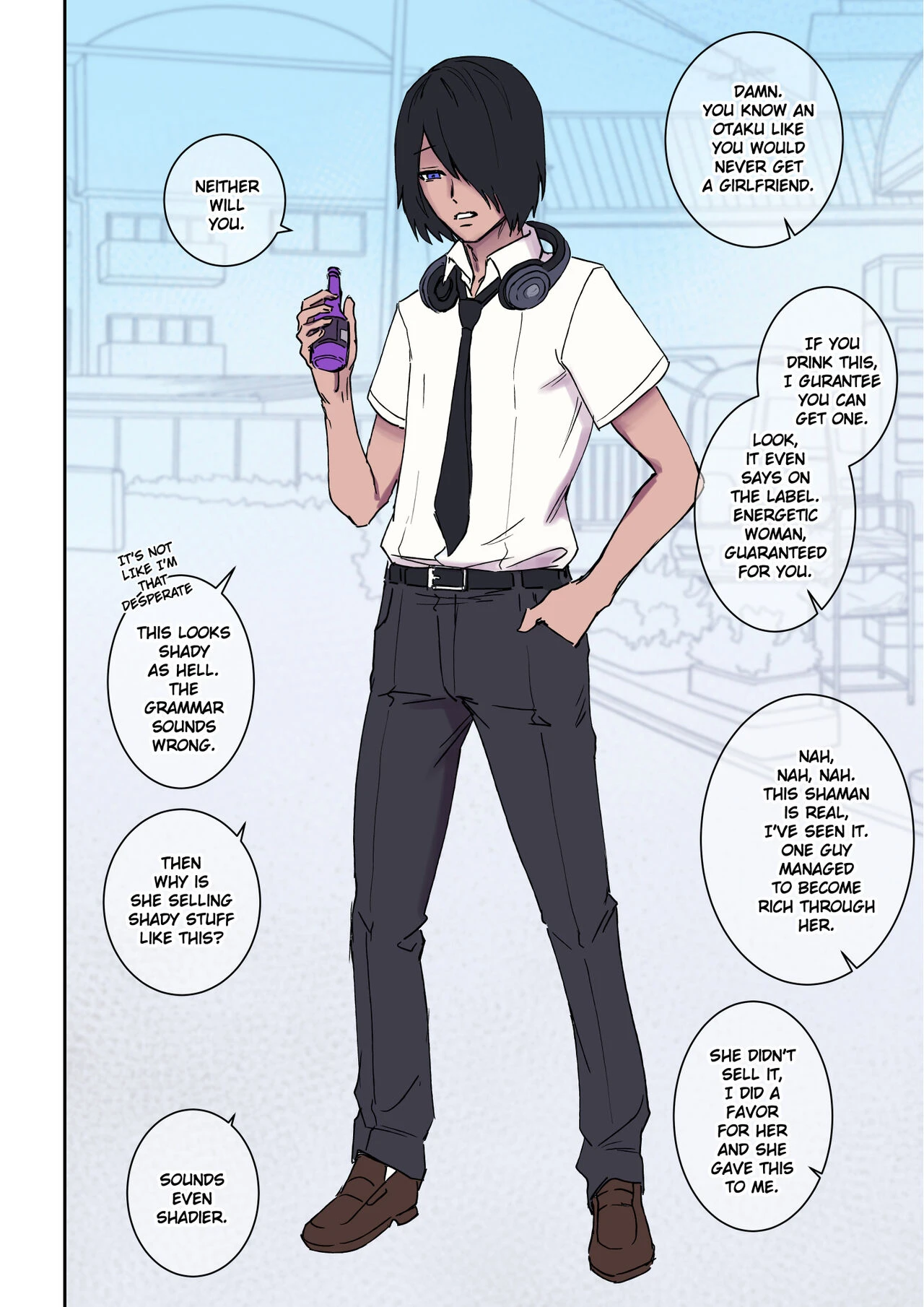 My Shy Best Friend Turned Into a Gal Girl and Wants Me to Fuck Her porn comic picture 3