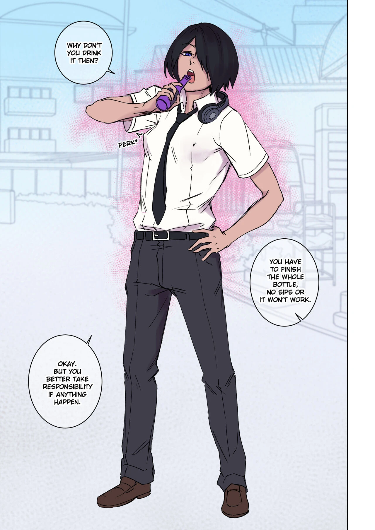 My Shy Best Friend Turned Into a Gal Girl and Wants Me to Fuck Her porn comic picture 4