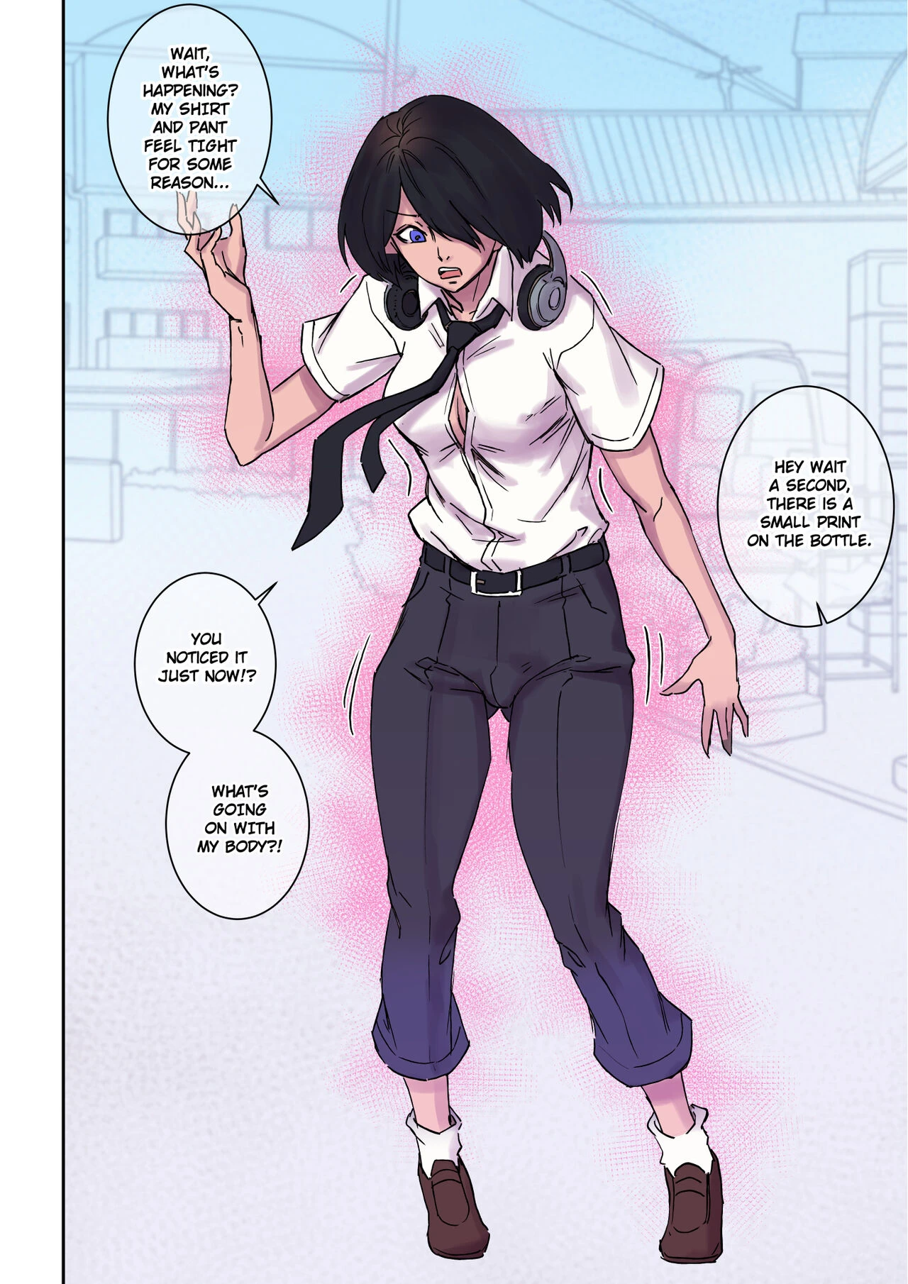 My Shy Best Friend Turned Into a Gal Girl and Wants Me to Fuck Her porn comic picture 5