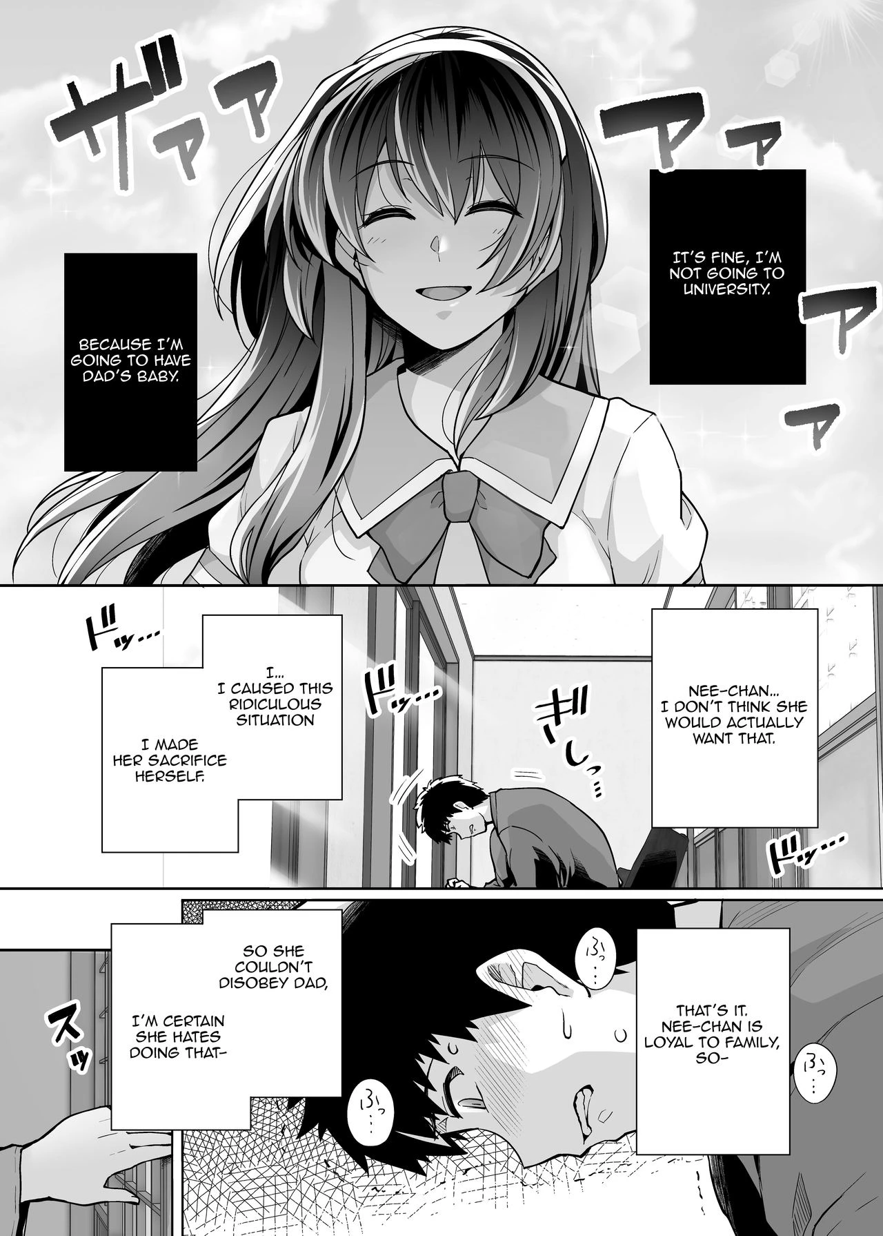 My Sister Sleeps With My Dad 2 | Ane wa Oyaji ni Dakareteru 2 porn comic picture 35