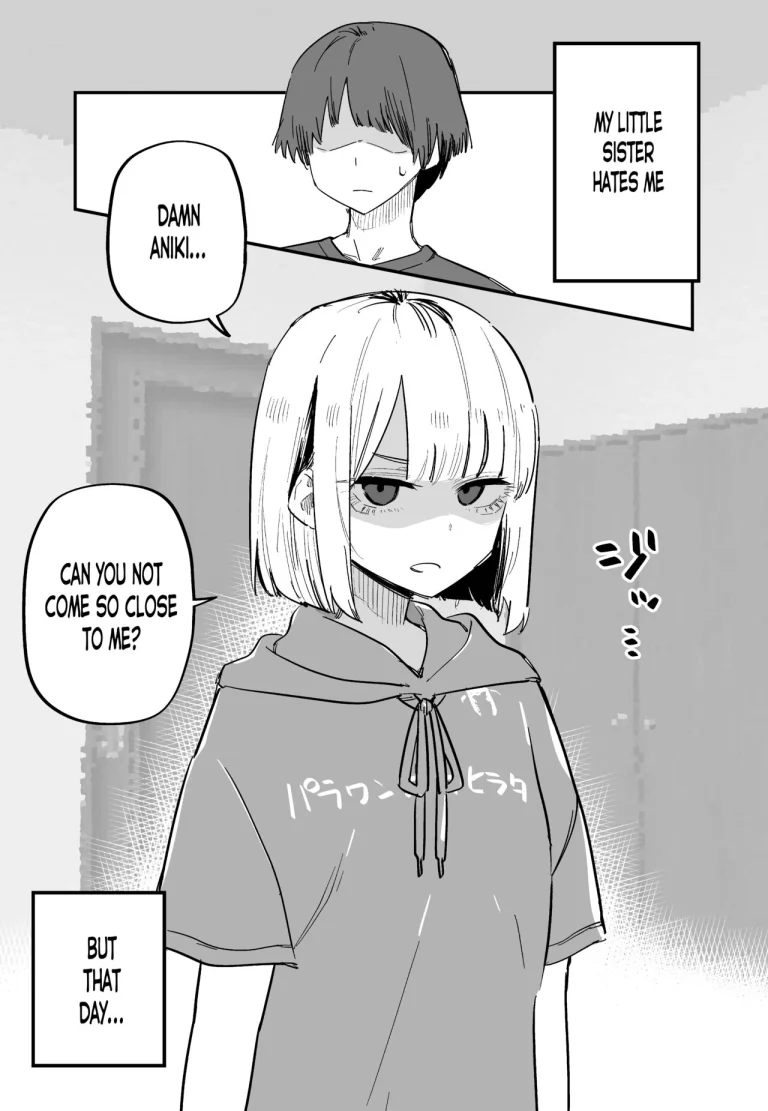 My Sister Who Cannot Stand Me Is Scary porn comic picture 1