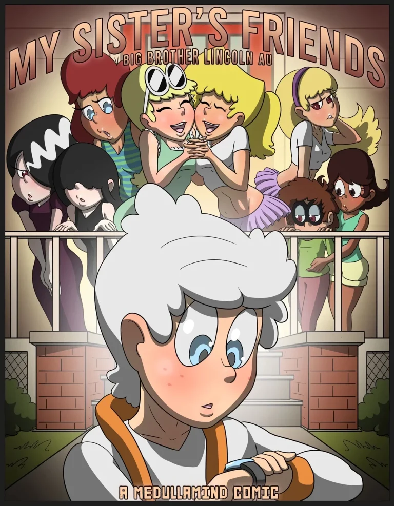 My Sister's Friends 1-4 porn comic picture 1