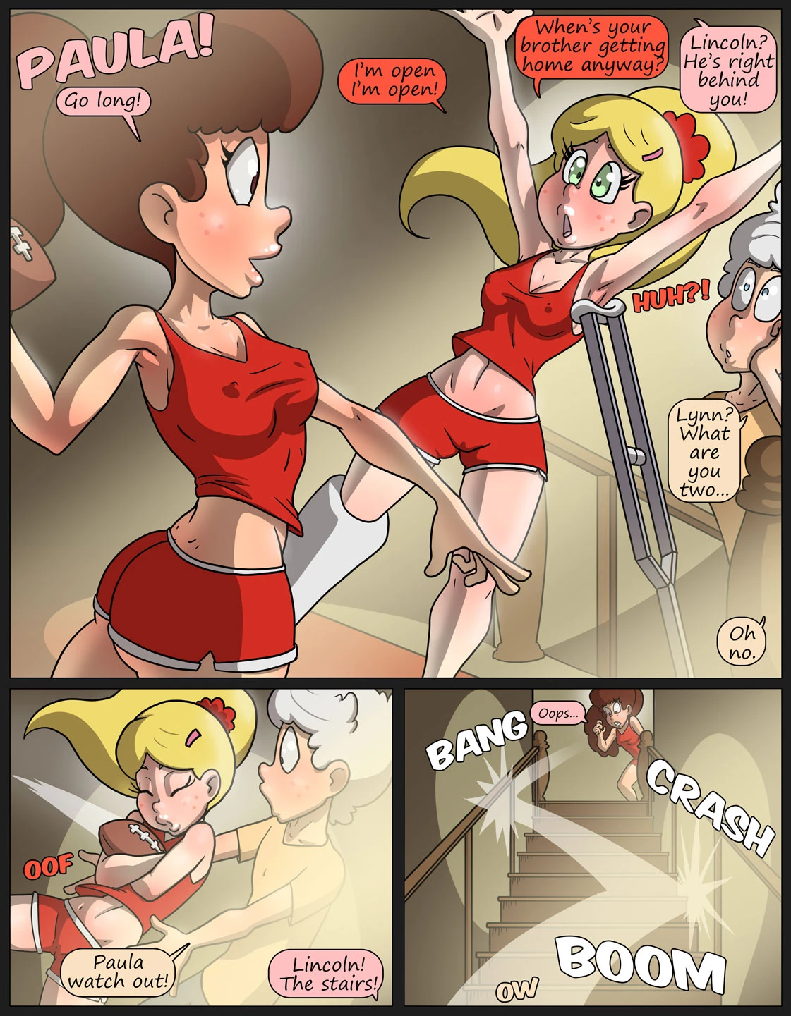 My Sister's Friends Part 5 porn comic picture 2