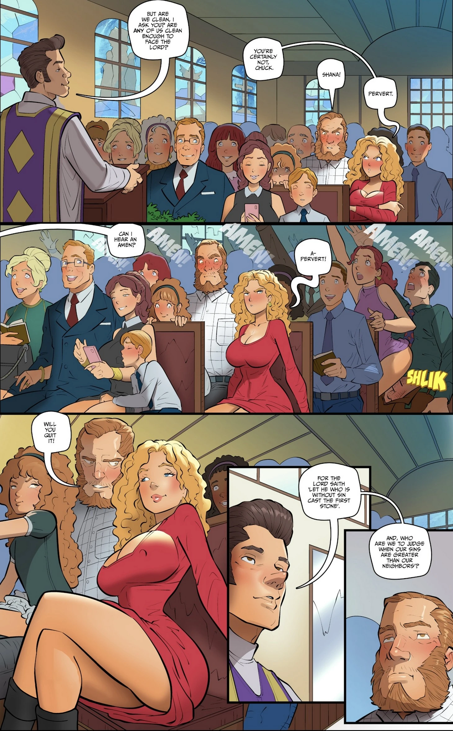 My Stripper Daughter porn comic picture 13