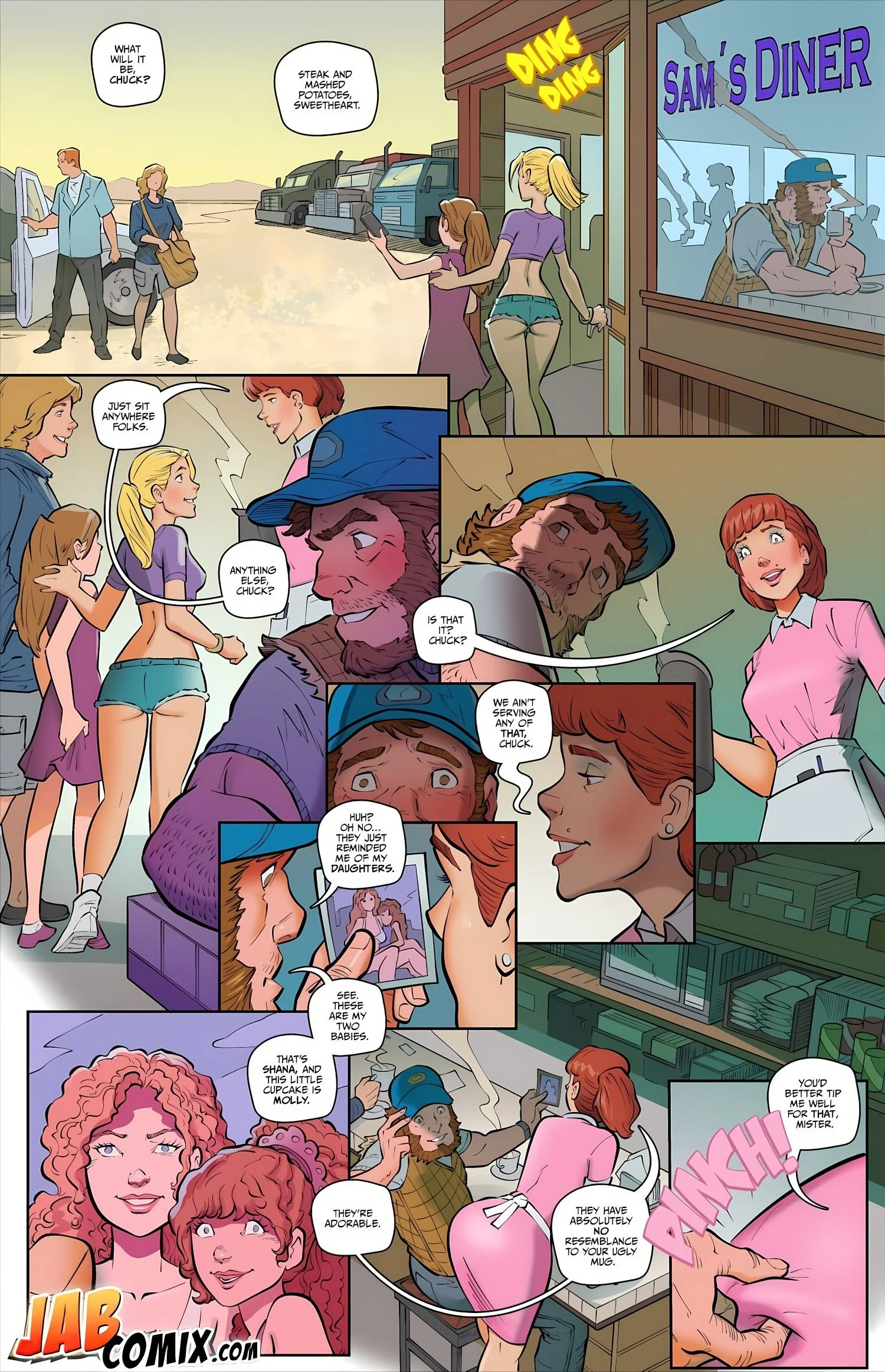 My Stripper Daughter porn comic picture 2