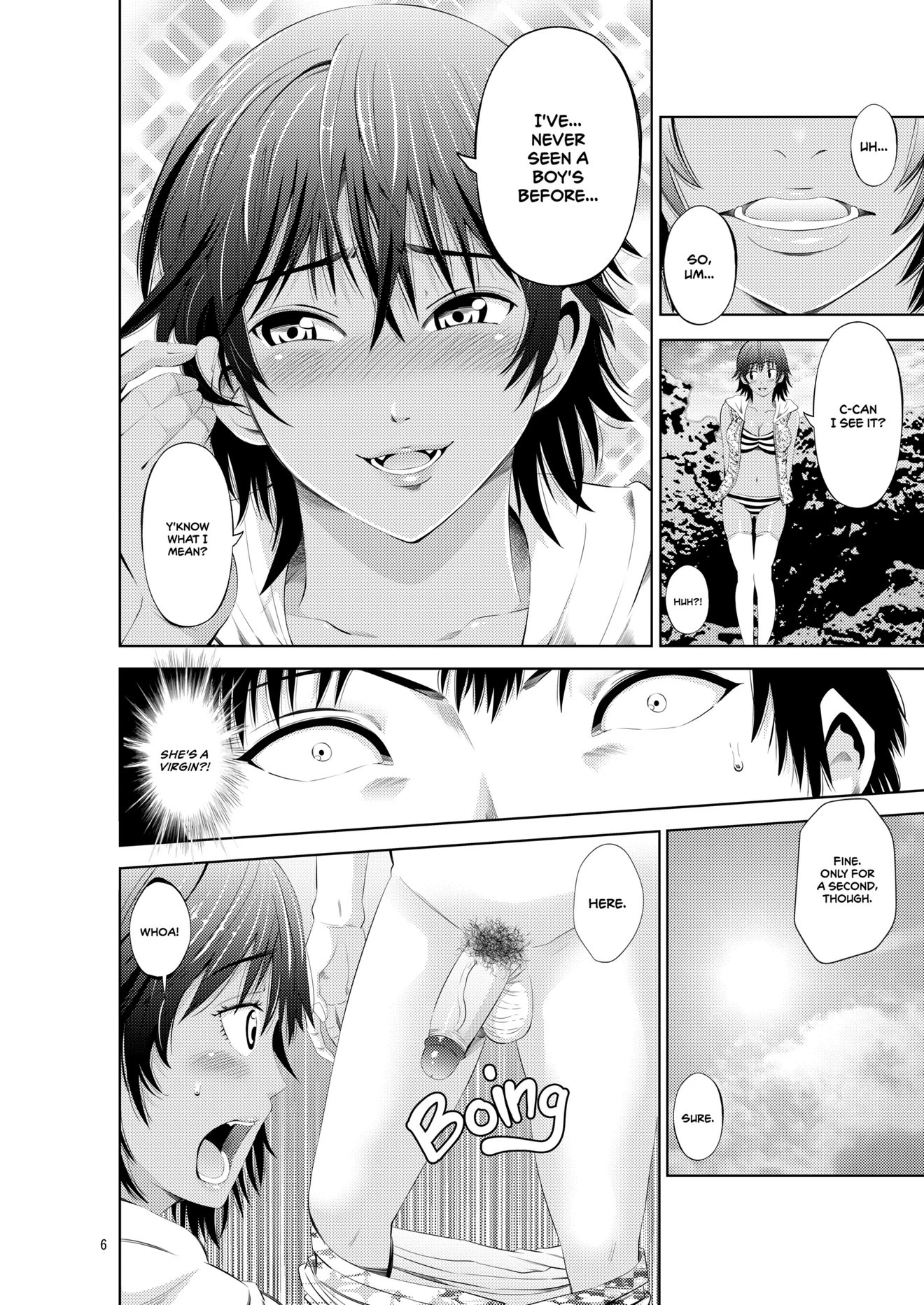 My Summer Paradise: Fucking a Beach Girl Behind My Girlfriend’s Back porn comic picture 8