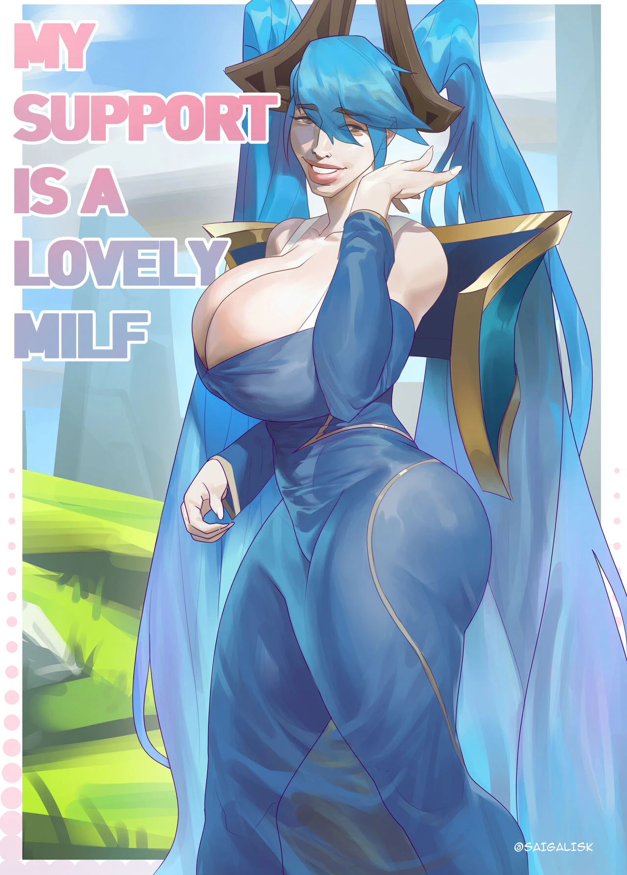 My Support Is A Lovely Milf porn comic picture 1