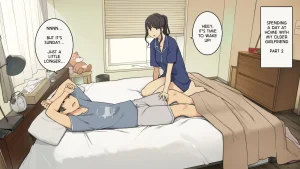 My Usually Calm and Gentle Girlfriend Spends a Whole Day on the Attack porn comic picture 1