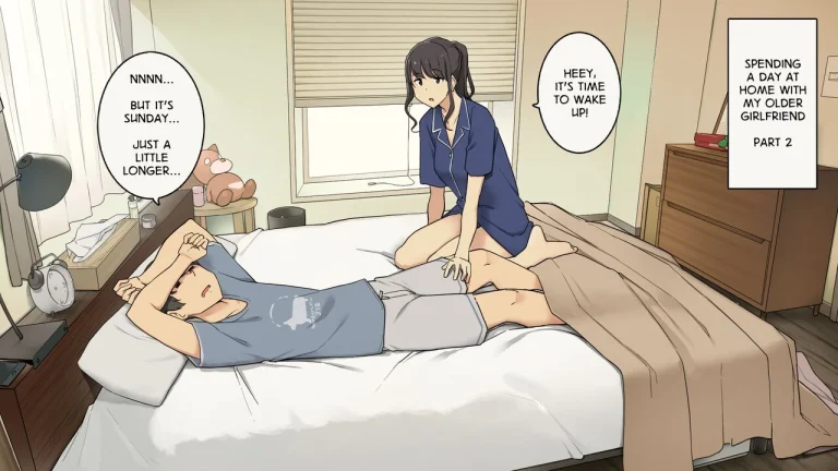 My Usually Calm and Gentle Girlfriend Spends a Whole Day on the Attack porn comic picture 1