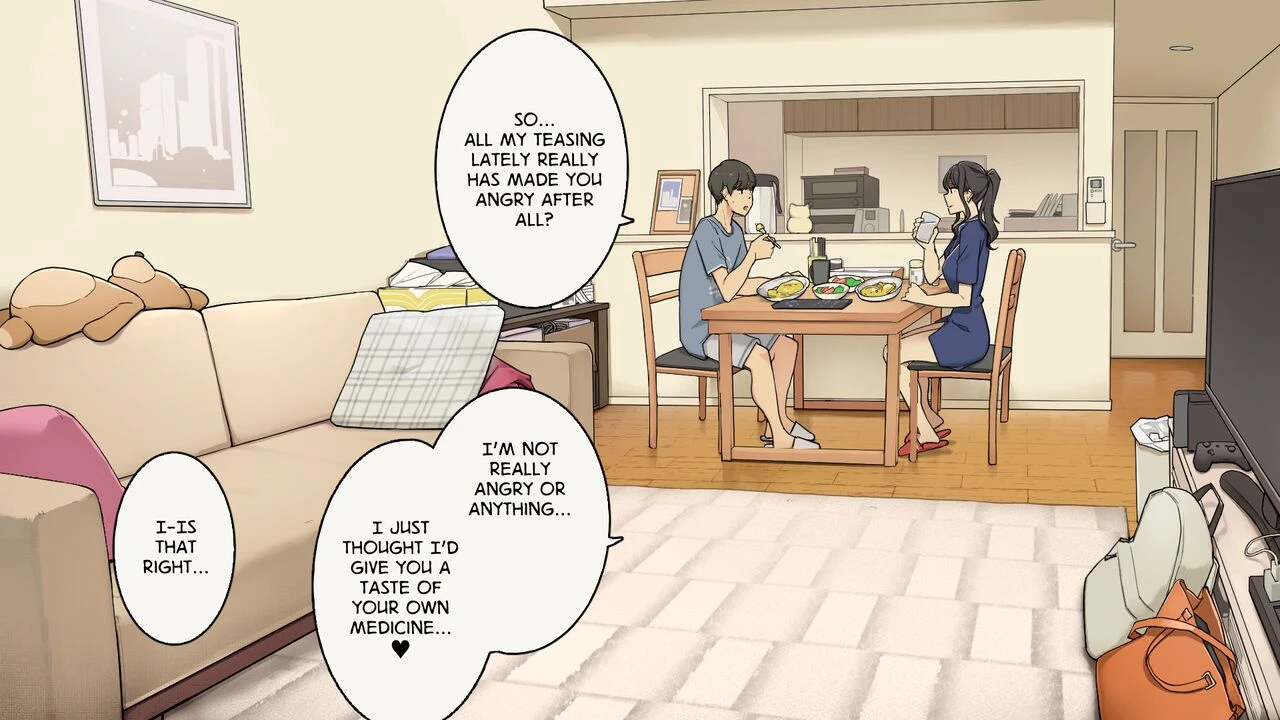 My Usually Calm and Gentle Girlfriend Spends a Whole Day on the Attack porn comic picture 12