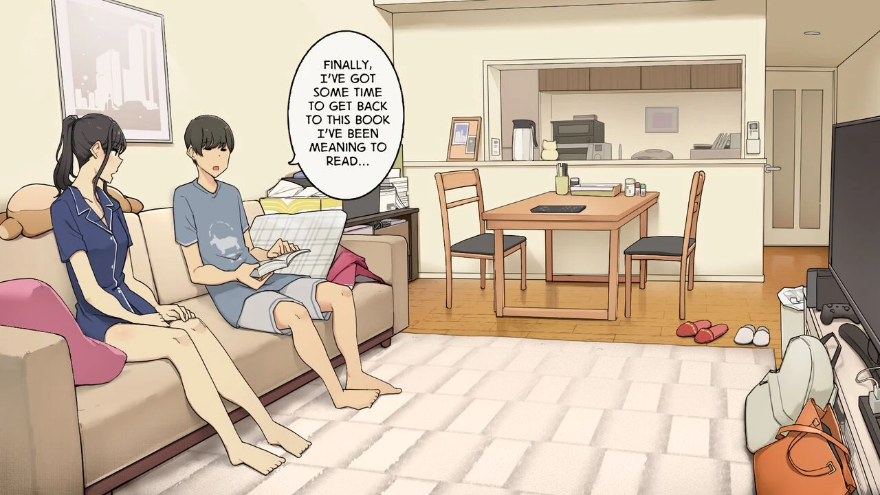 My Usually Calm and Gentle Girlfriend Spends a Whole Day on the Attack porn comic picture 14