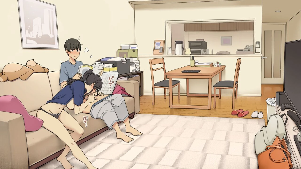 My Usually Calm and Gentle Girlfriend Spends a Whole Day on the Attack porn comic picture 15