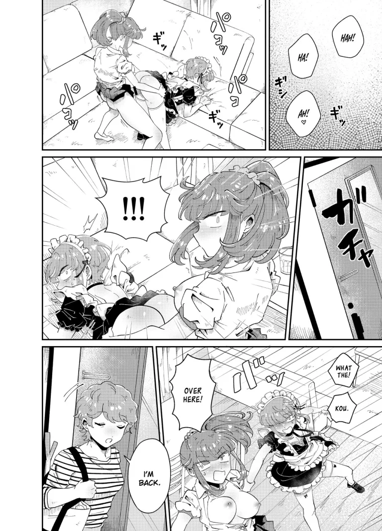 My Well-Hung Older Sister | Uchi no Aneki wa Kyokon desu porn comic picture 35