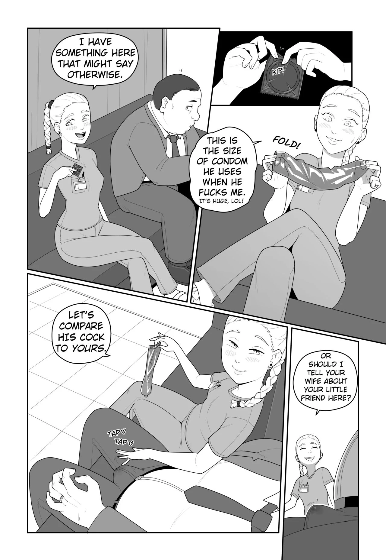 My Wife's Breeding Partner porn comic picture 11