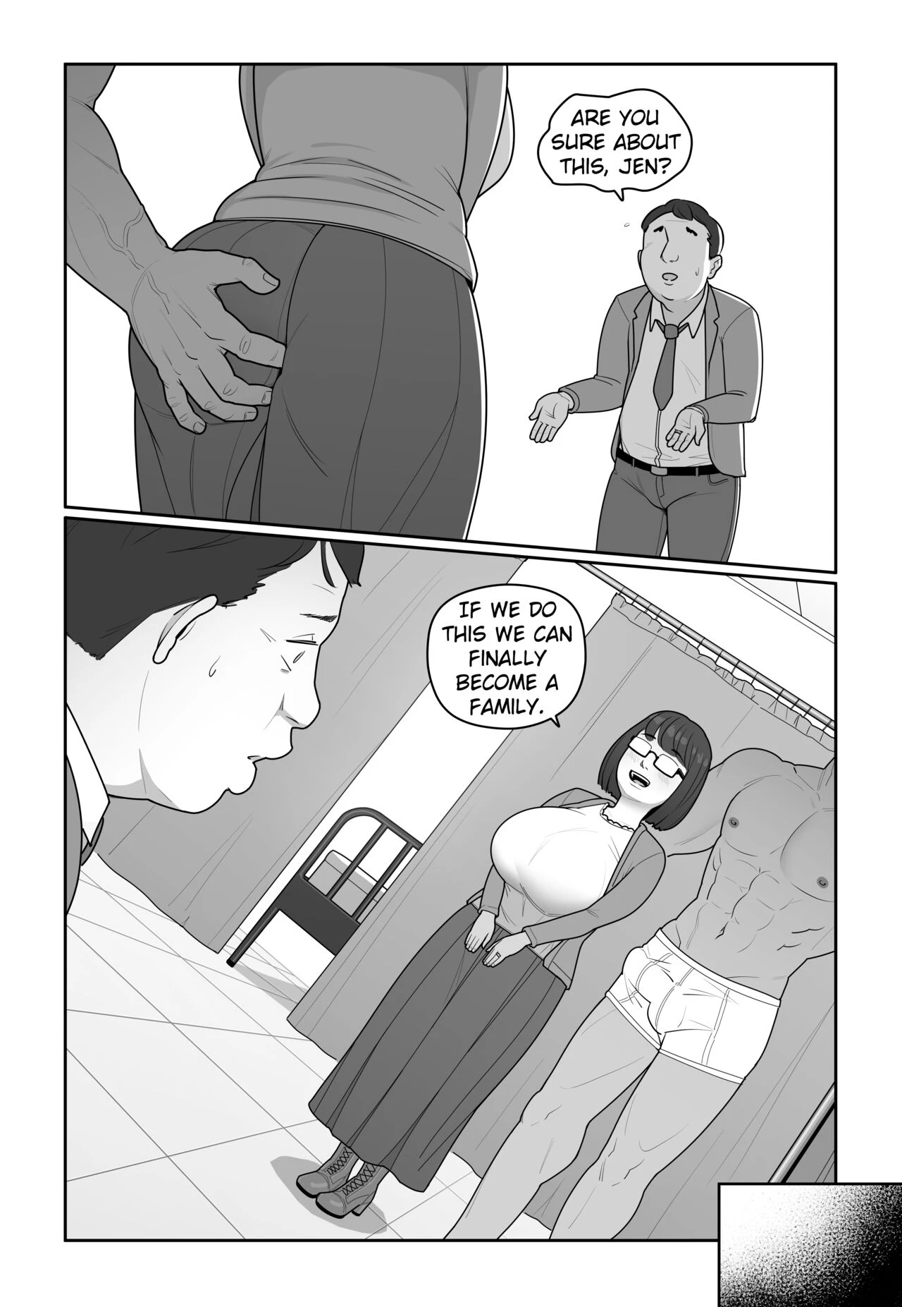 My Wife's Breeding Partner porn comic picture 2