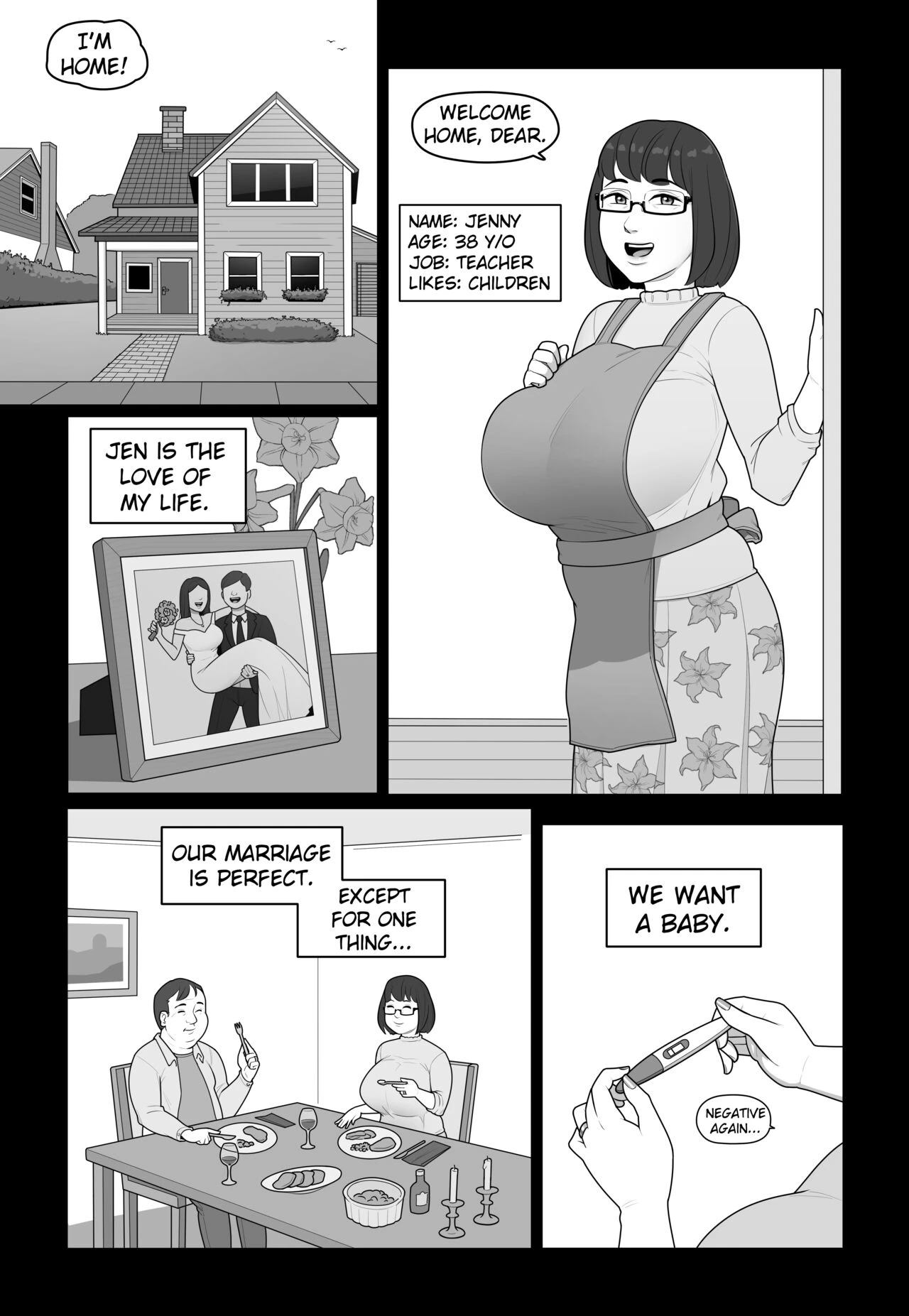 My Wife's Breeding Partner porn comic picture 3