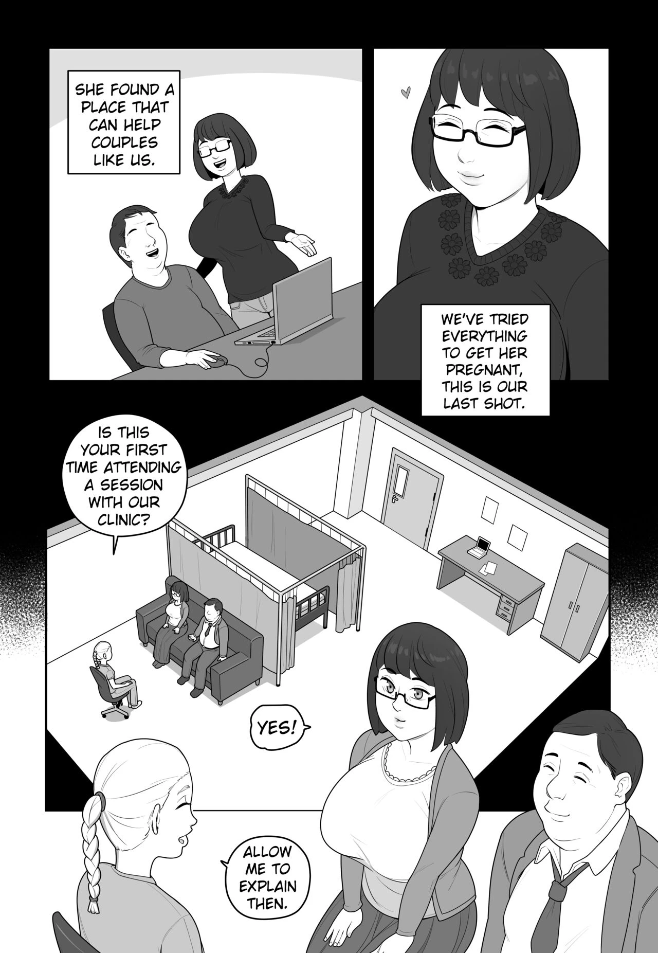 My Wife's Breeding Partner porn comic picture 4