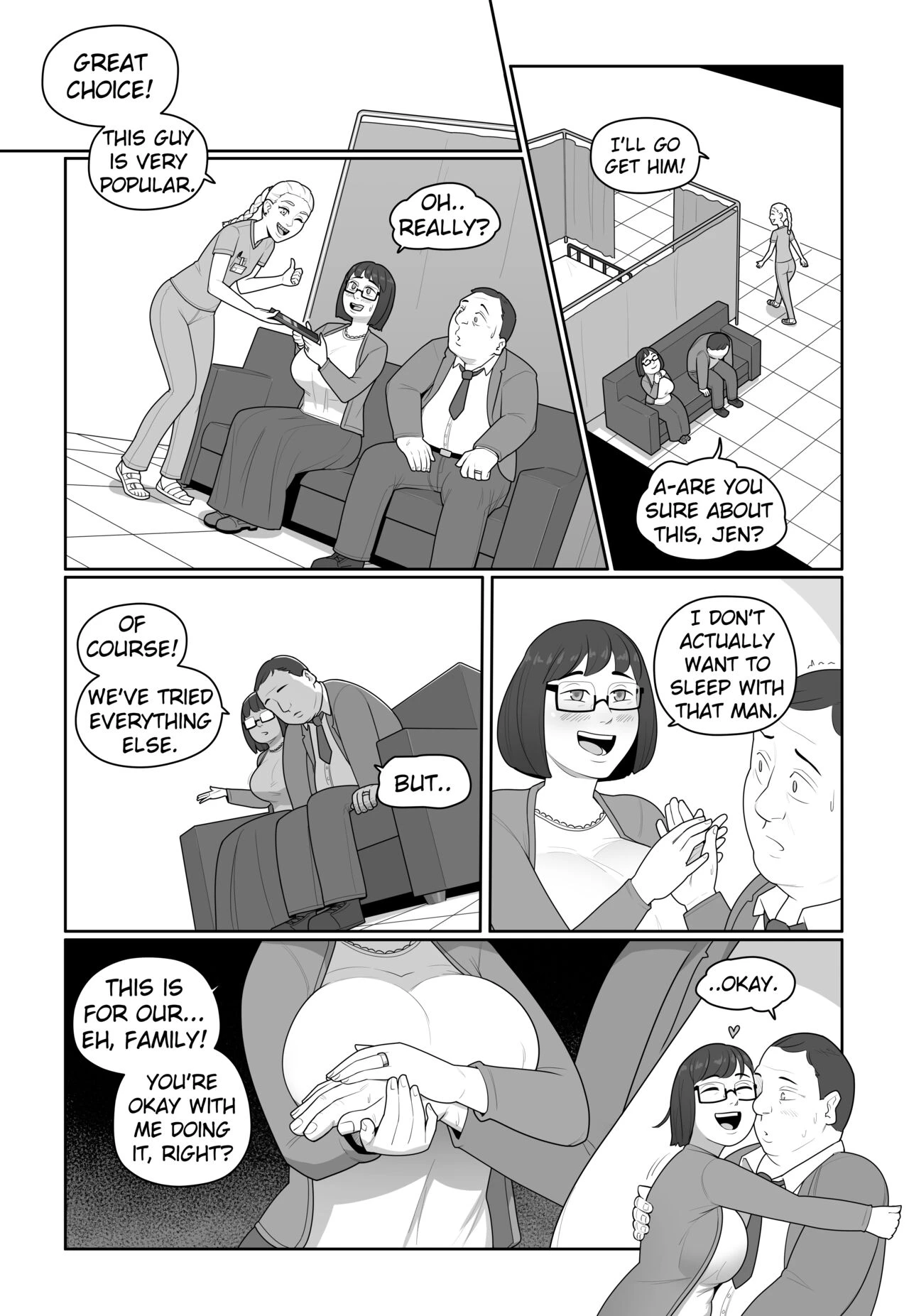 My Wife's Breeding Partner porn comic picture 7