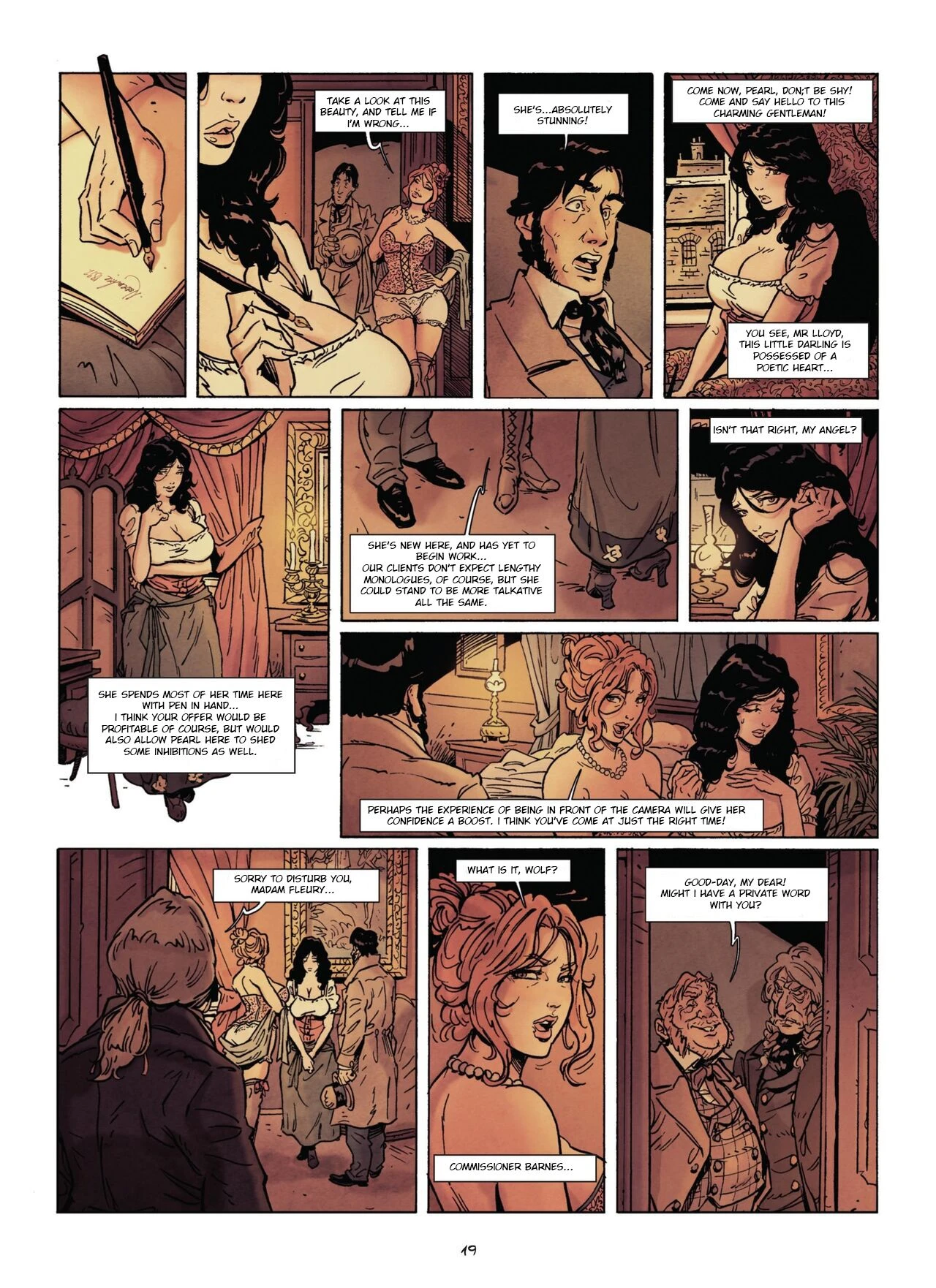 Mysteries of the Maison Fleury porn comic picture 19